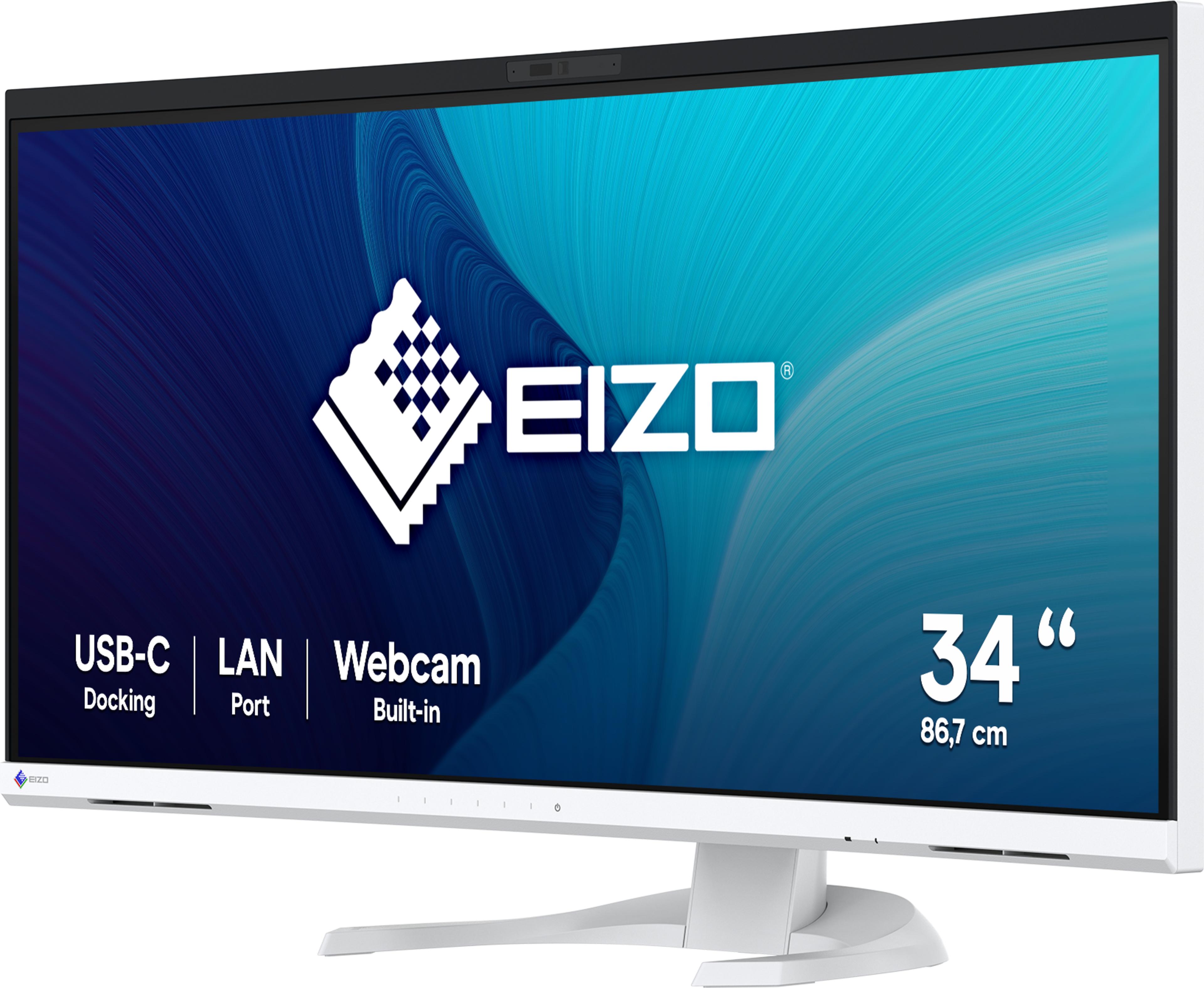 EIZO EV3450XC Curved Monitor weiß