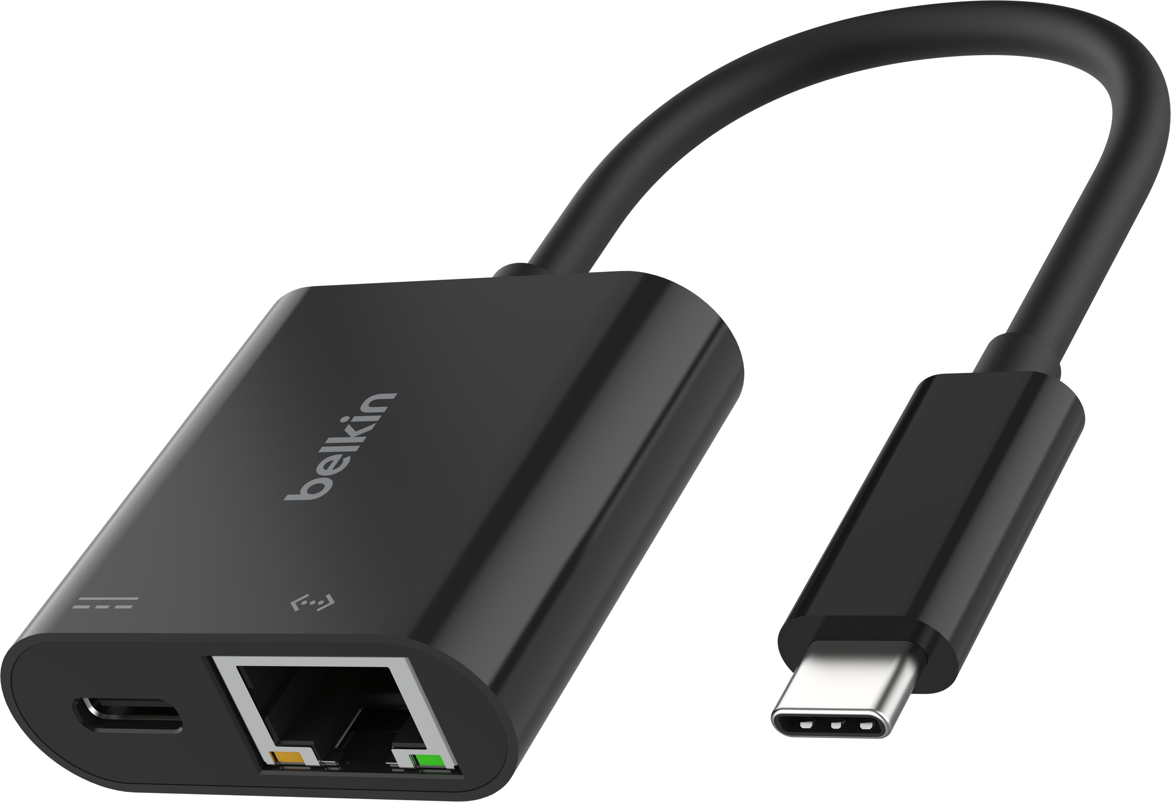 Adapter USB-C to Gigabit Ethernet + USB