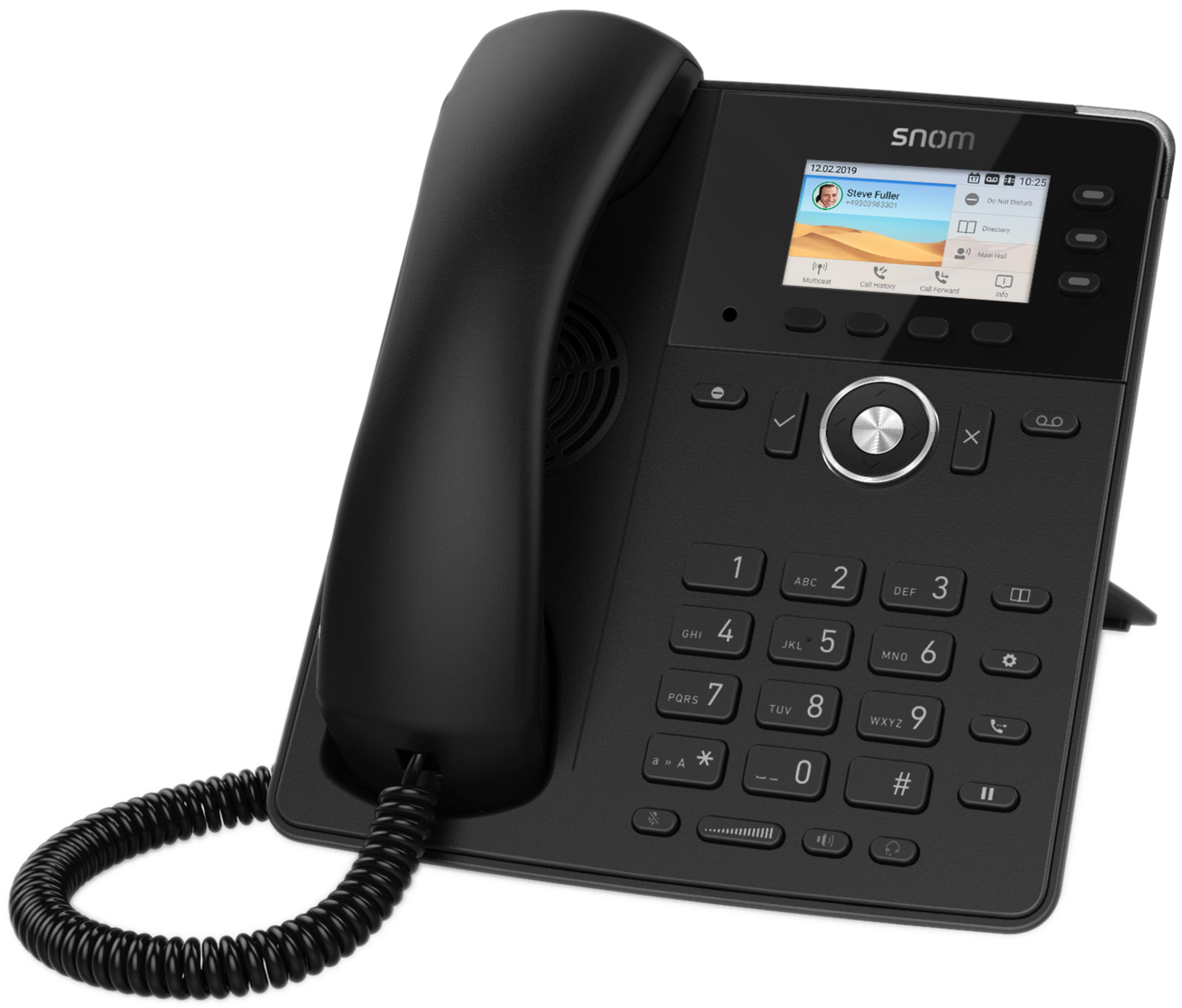 Telefono IP Snom D717 Desktop nero