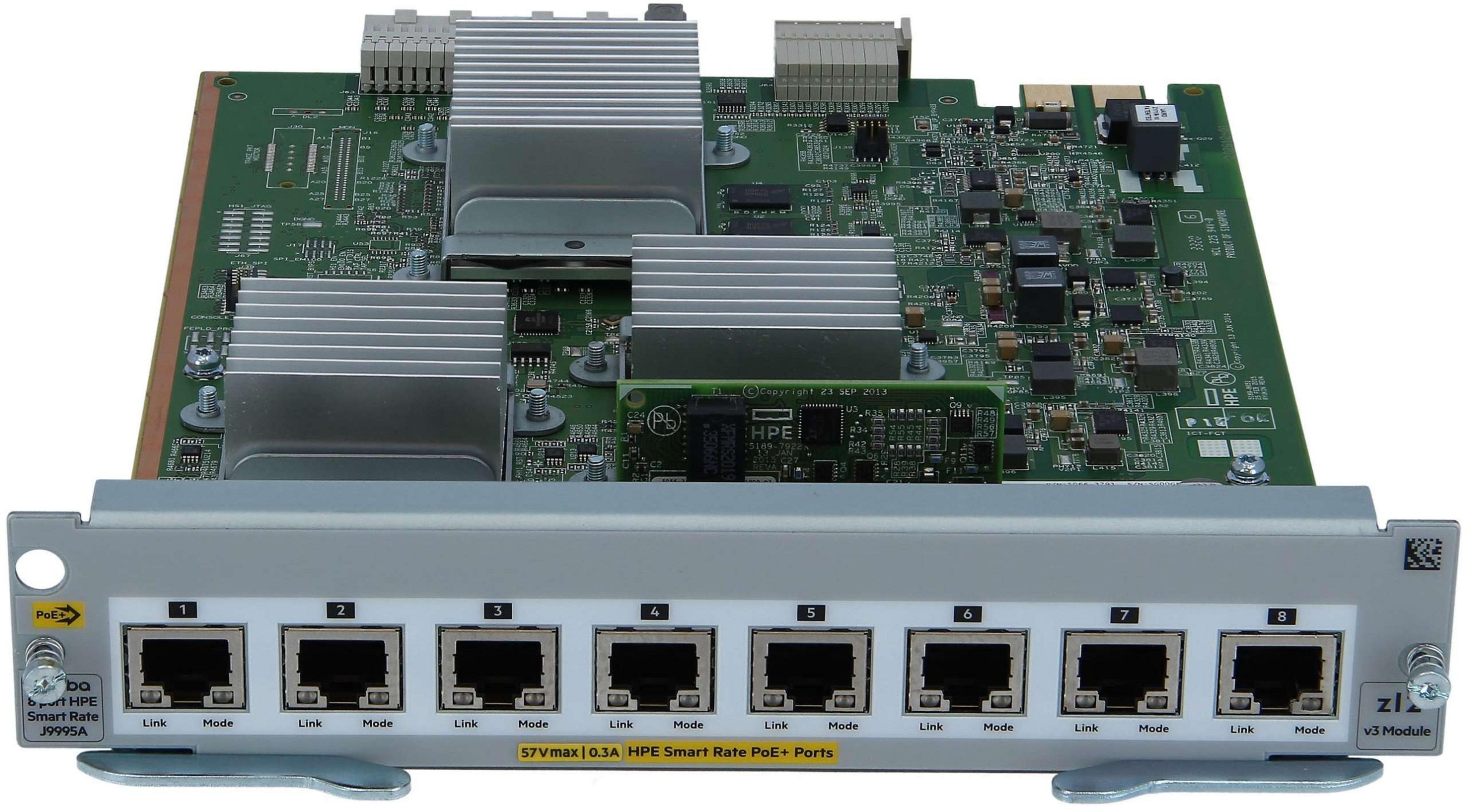HPE Aruba 8x 10GBase-T PoE+ v3 zl2 Mod.