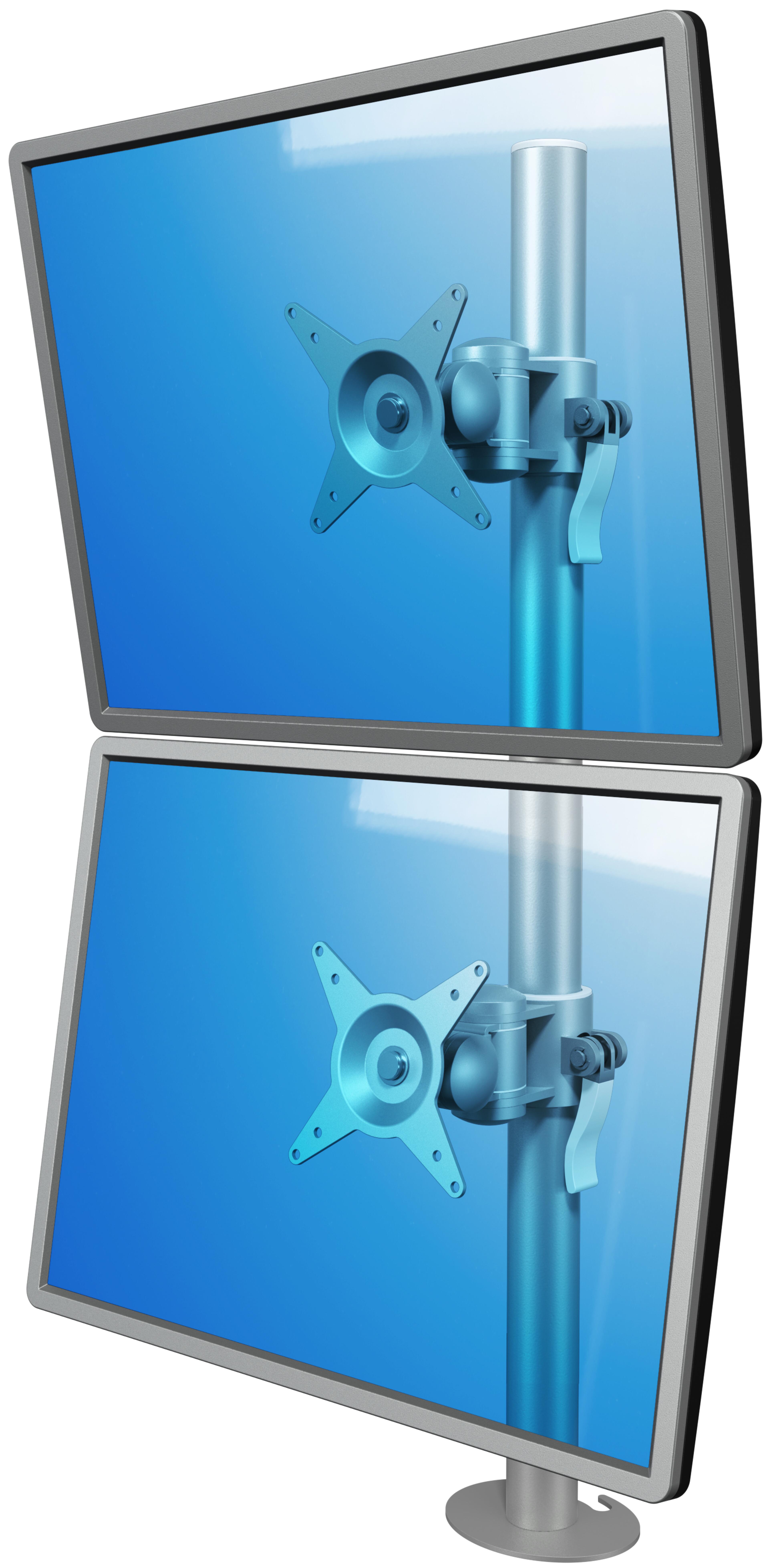 Dataflex Viewmate Dual Tischhalterung