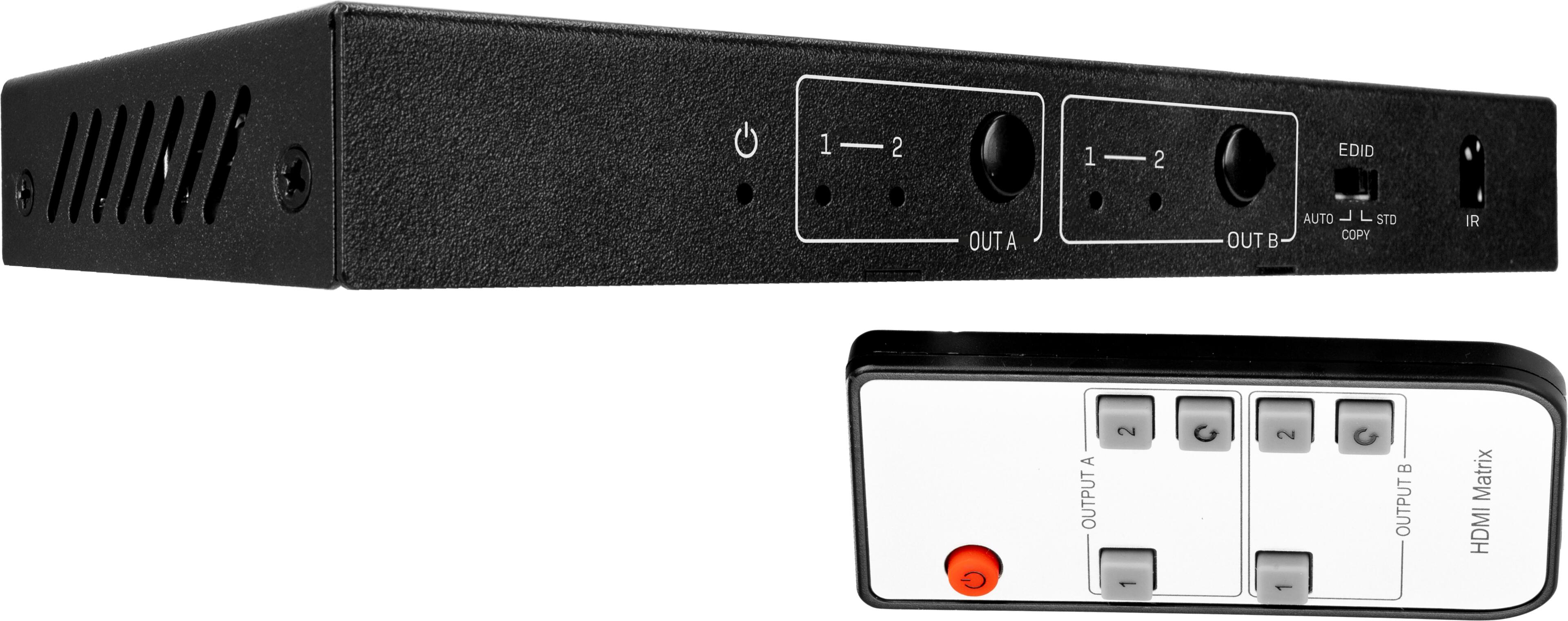 LINDY Matrix Switch 2x2 HDMI(A)