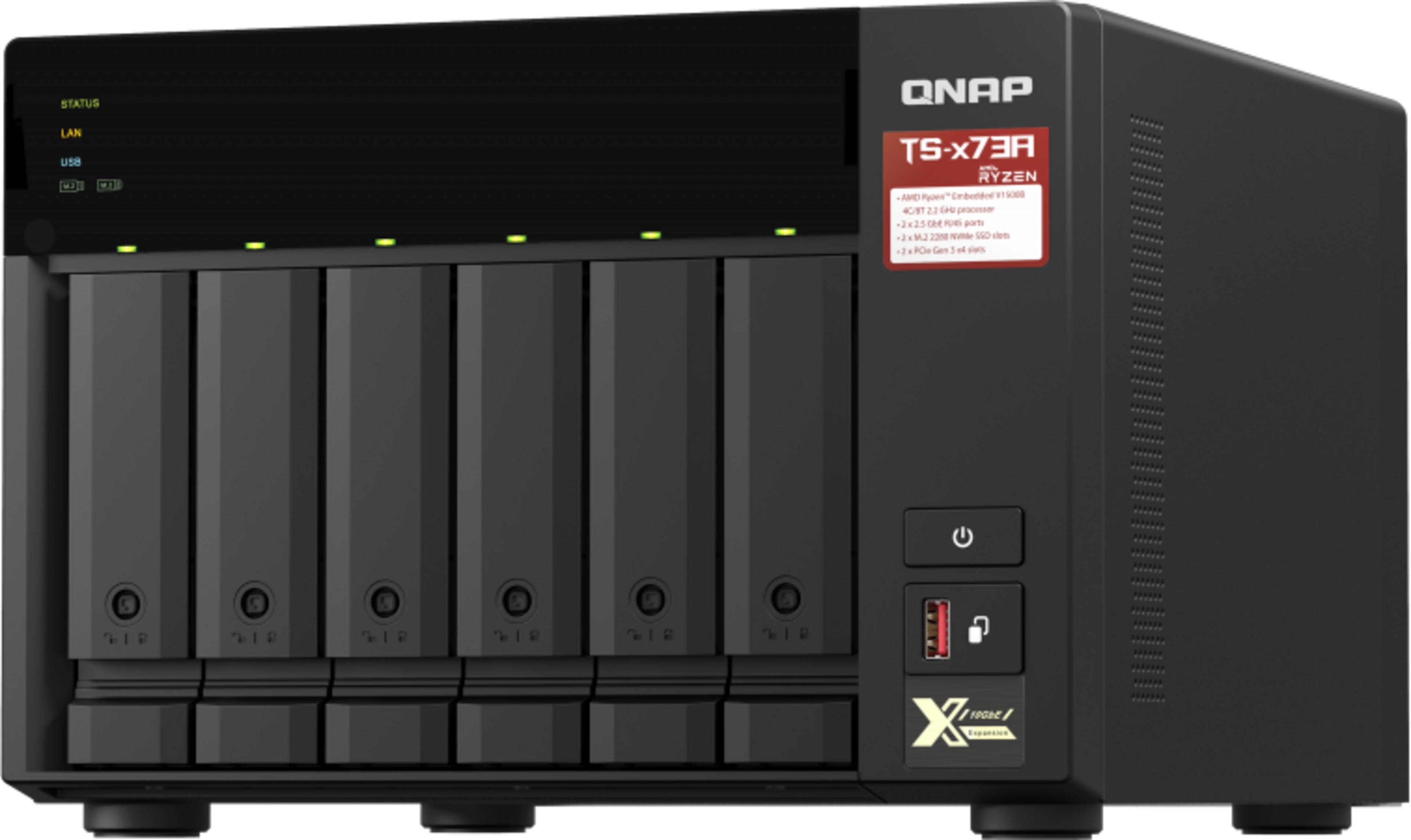 QNAP TS-673A 8GB 6-bay NAS