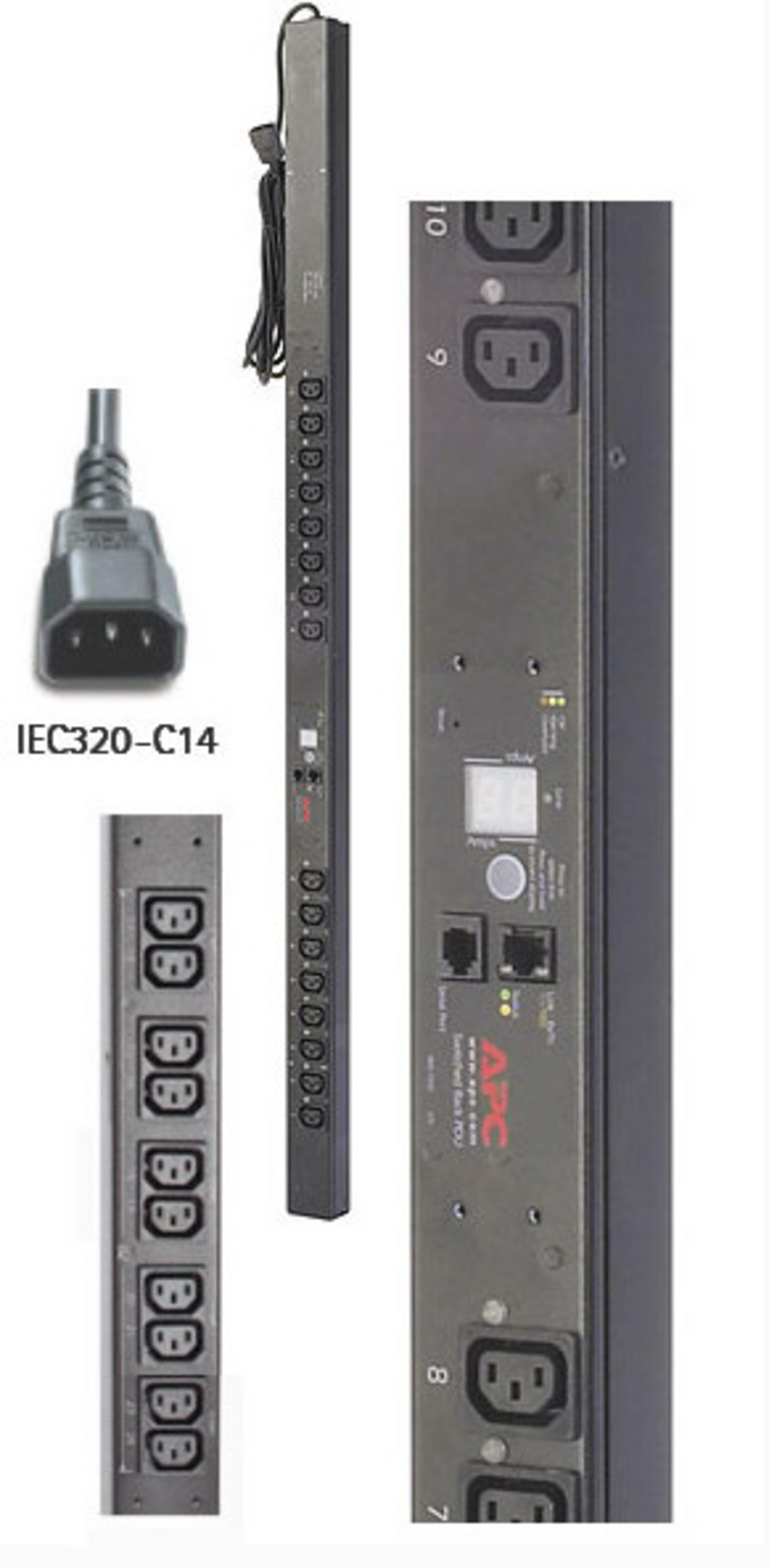 APC Switched PDU 1ph 10A IEC320