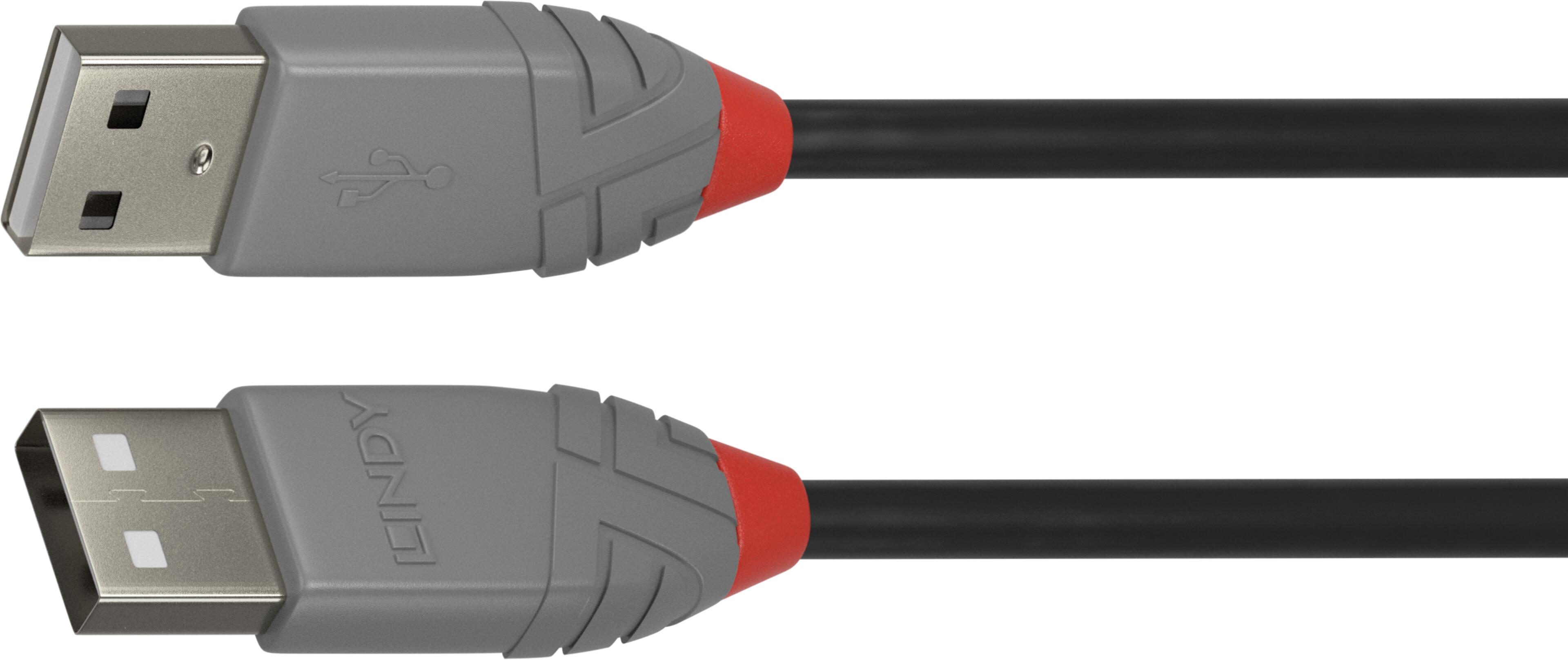 LINDY USB-A Cable 0.5m
