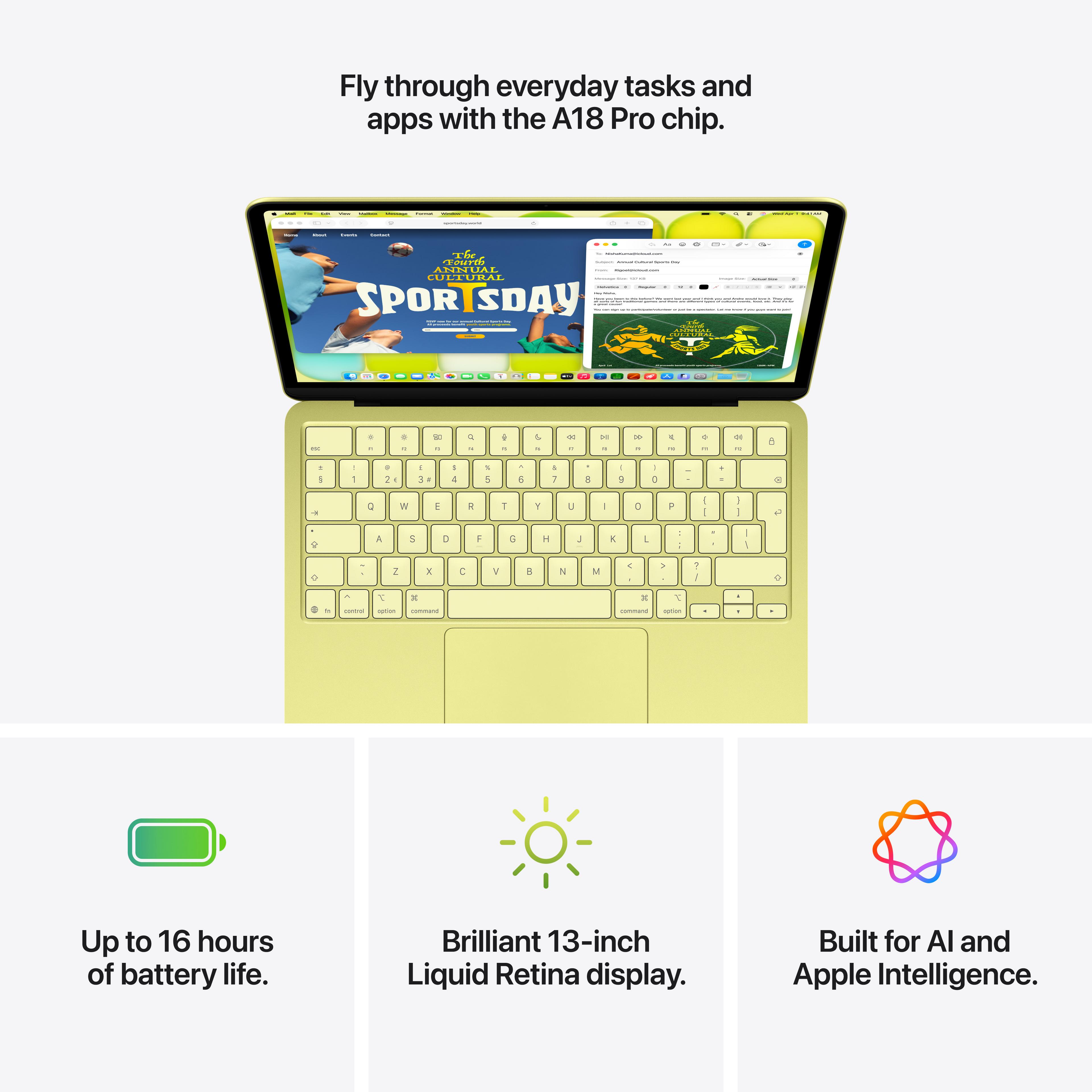 Apple MacBook Neo 13 A18 8/256GB rosa (MHFH4D/A) kaufen