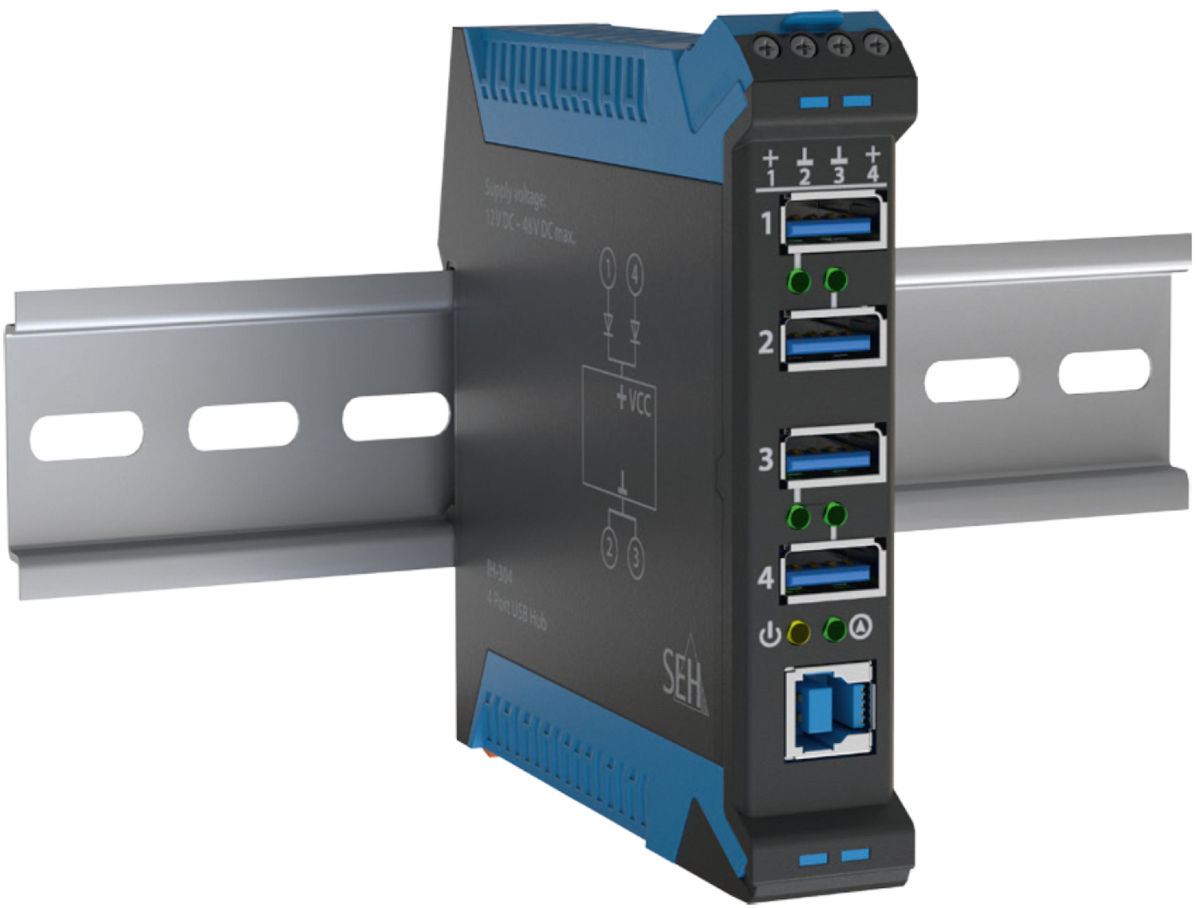 SEH IH-304 4-port USB 3.0 Hub