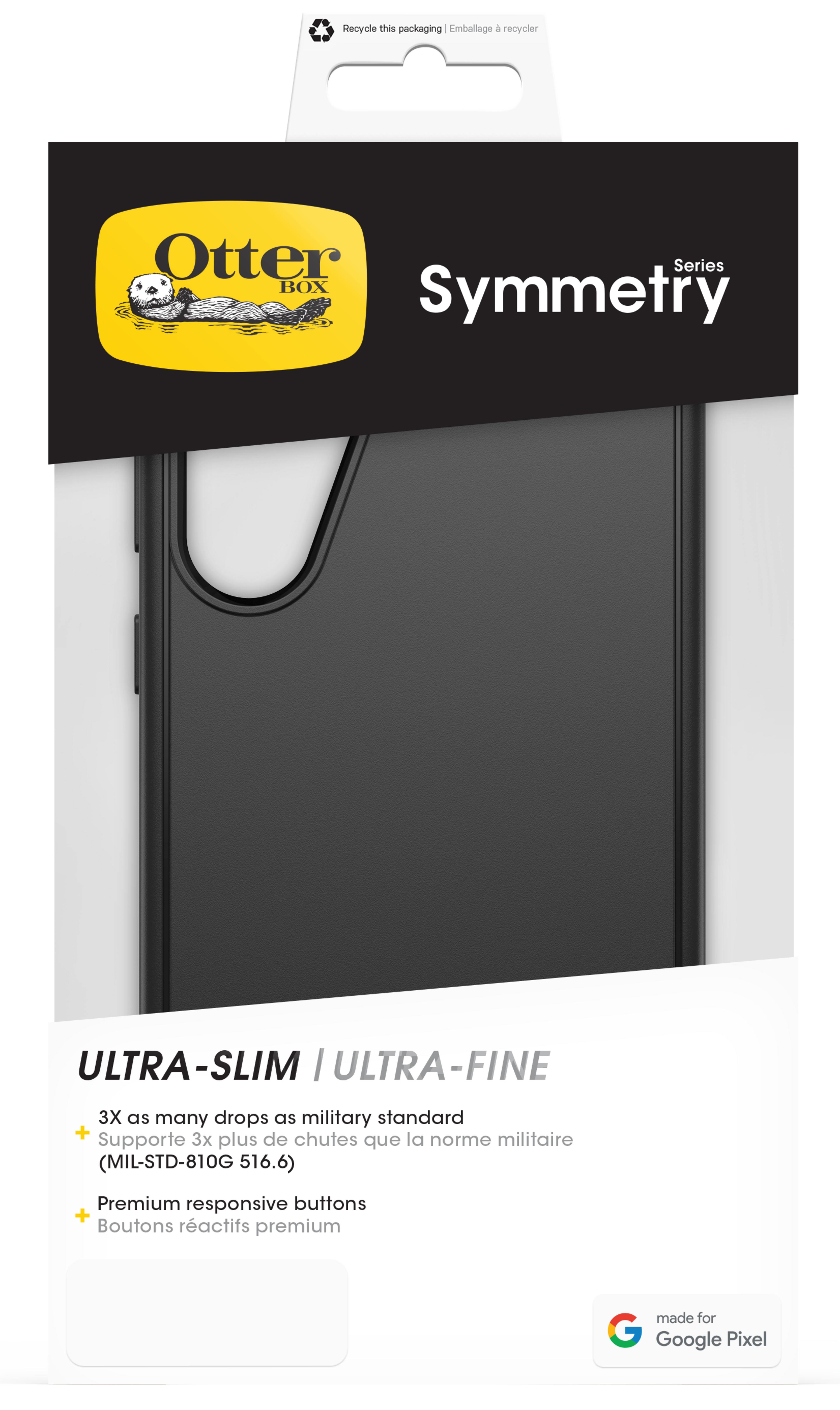 OtterBox Symmetry Galaxy S24 FE noir