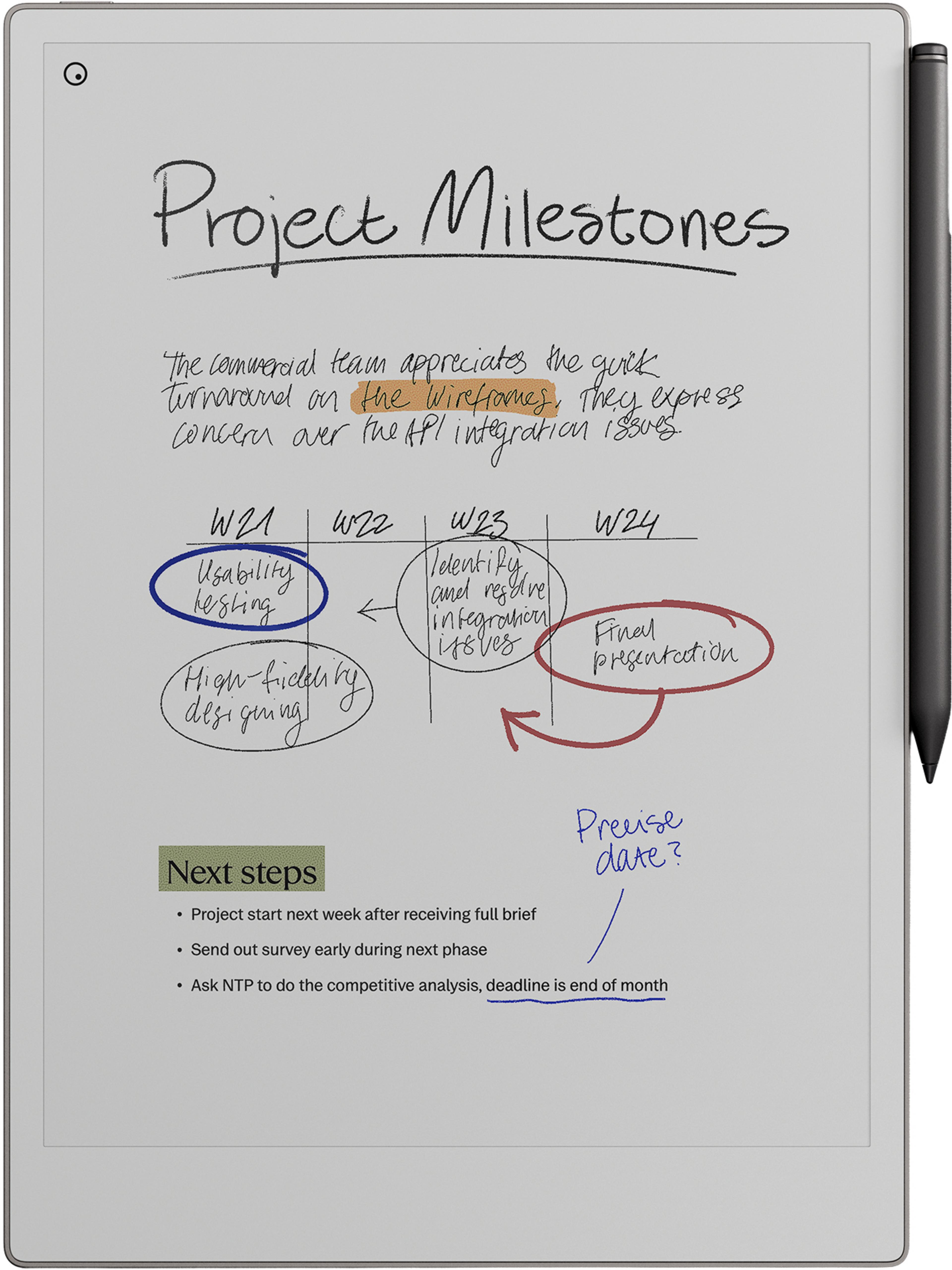 reMarkable Paper Pro + Marker Plus