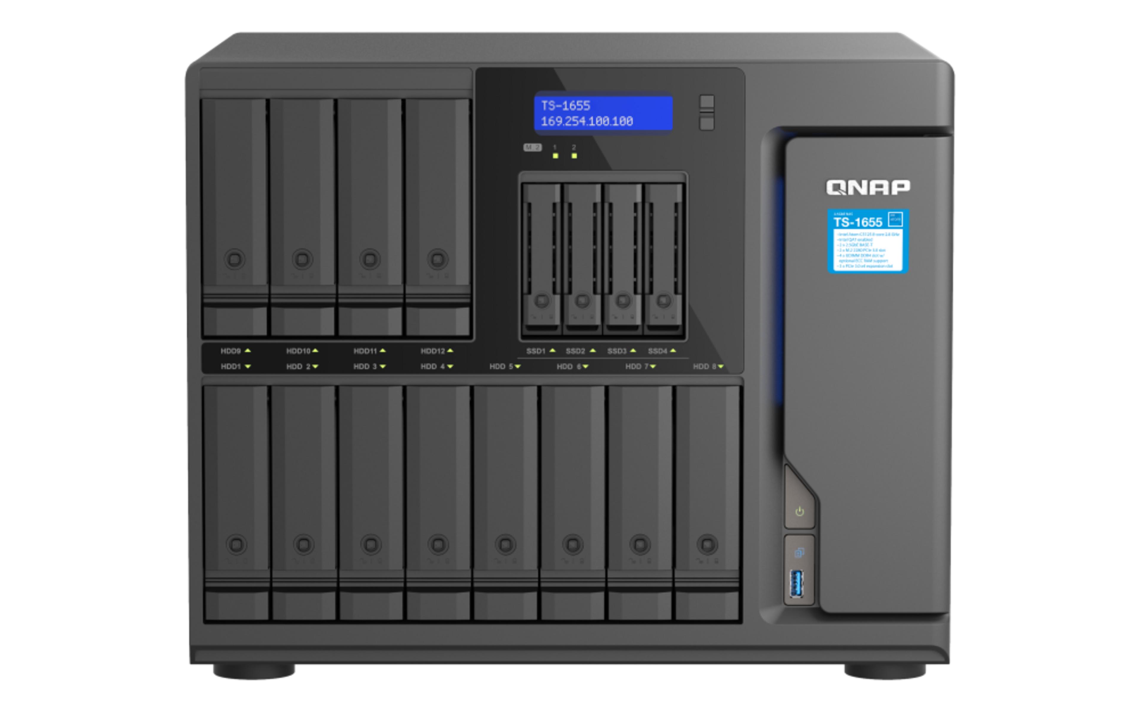 QNAP TS-1655 8GB 16-bay NAS