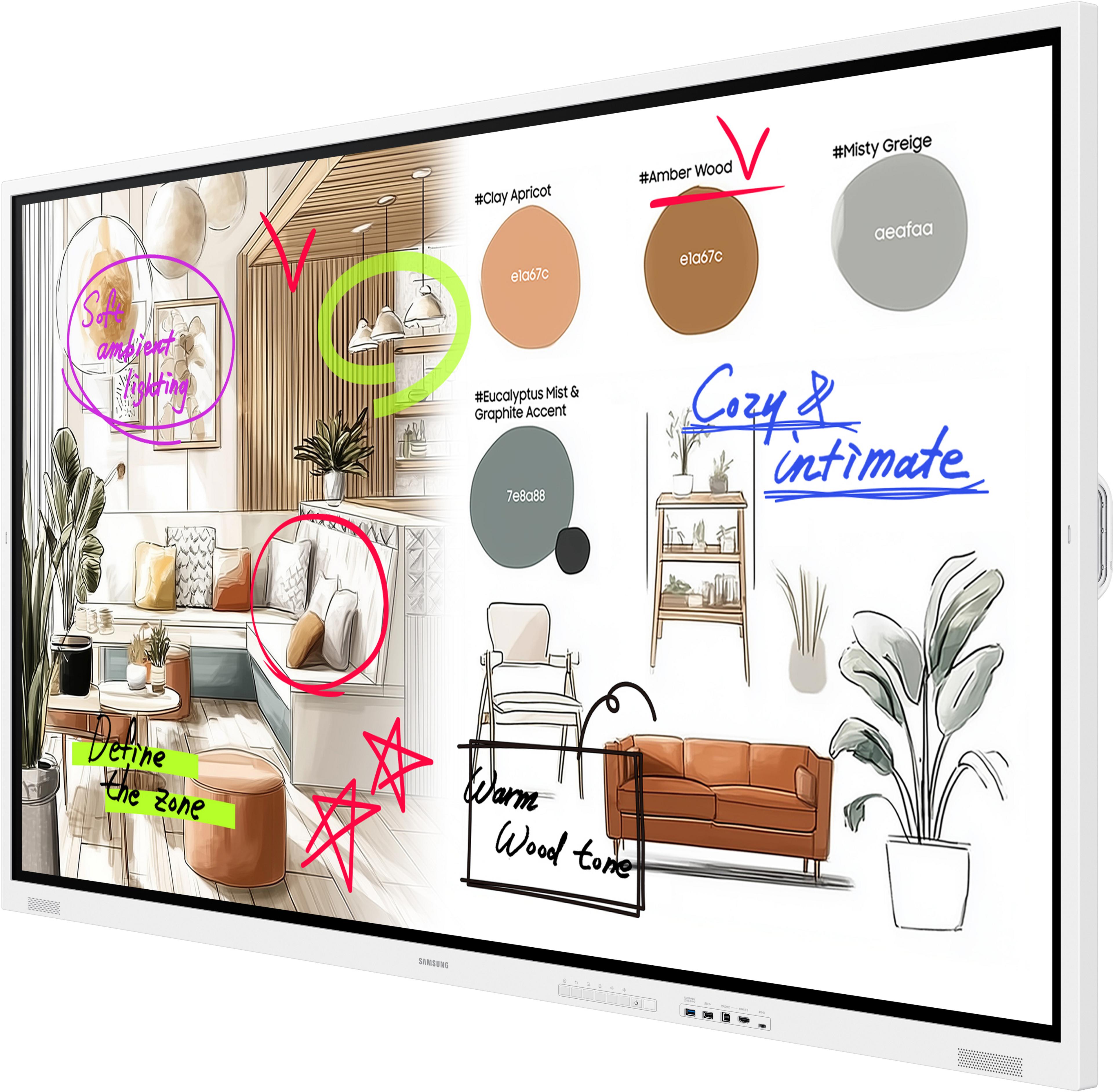 Buy Samsung FLIP WM85FX Digital Flipchart (LH85WMFWLGCXEN)