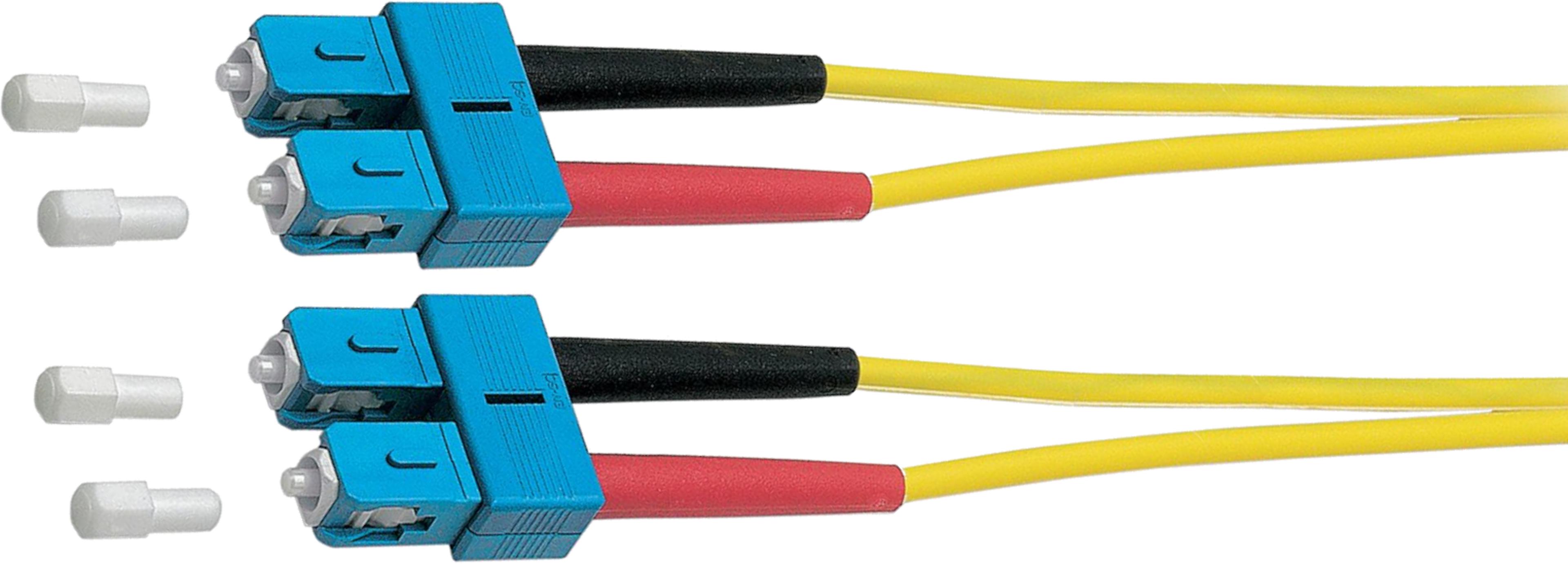 FO Duplex Patch Cable SC-SC 9/125µ 5m