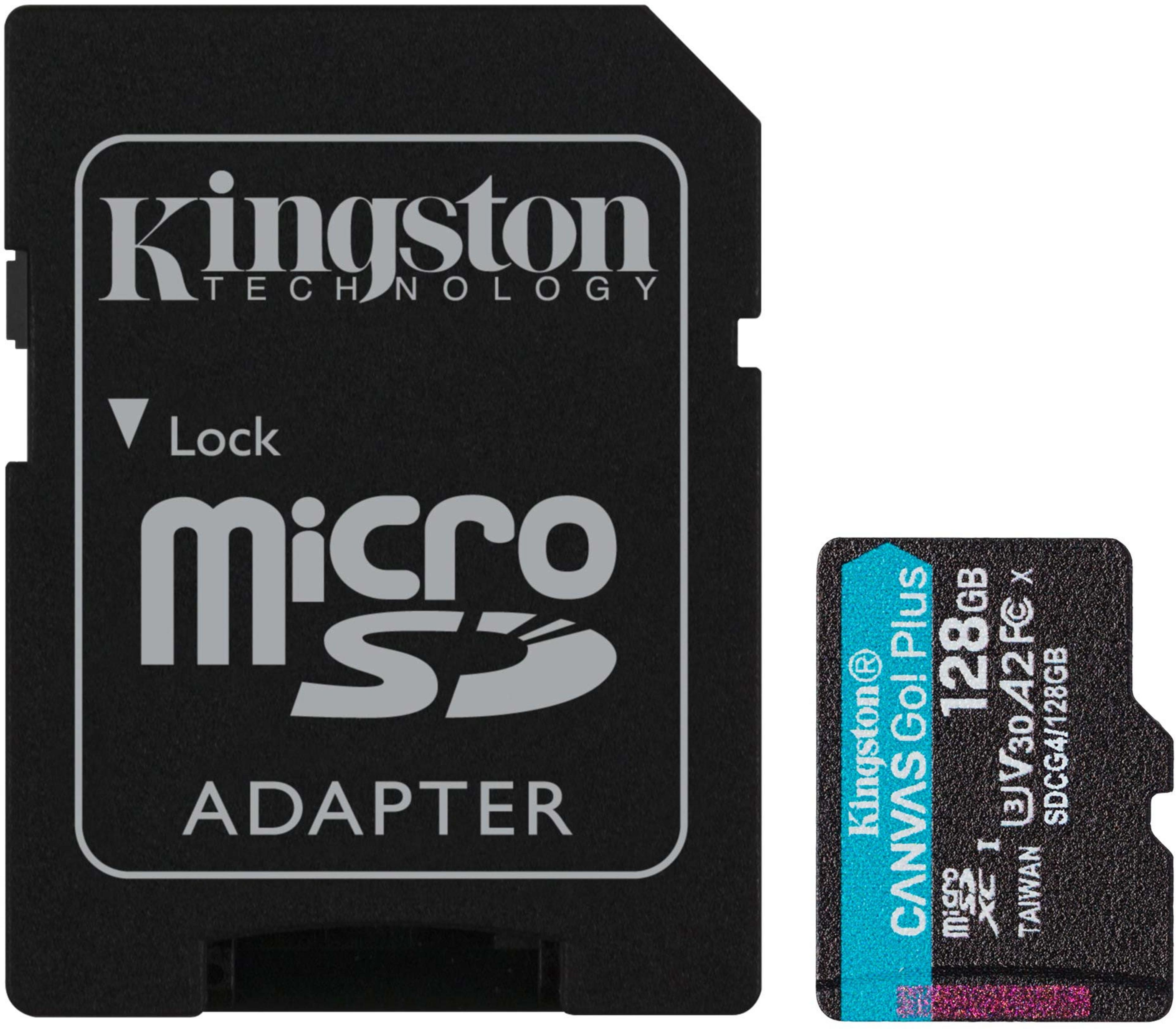 microSDXC 128Go Kingston Canvas Go! Plus
