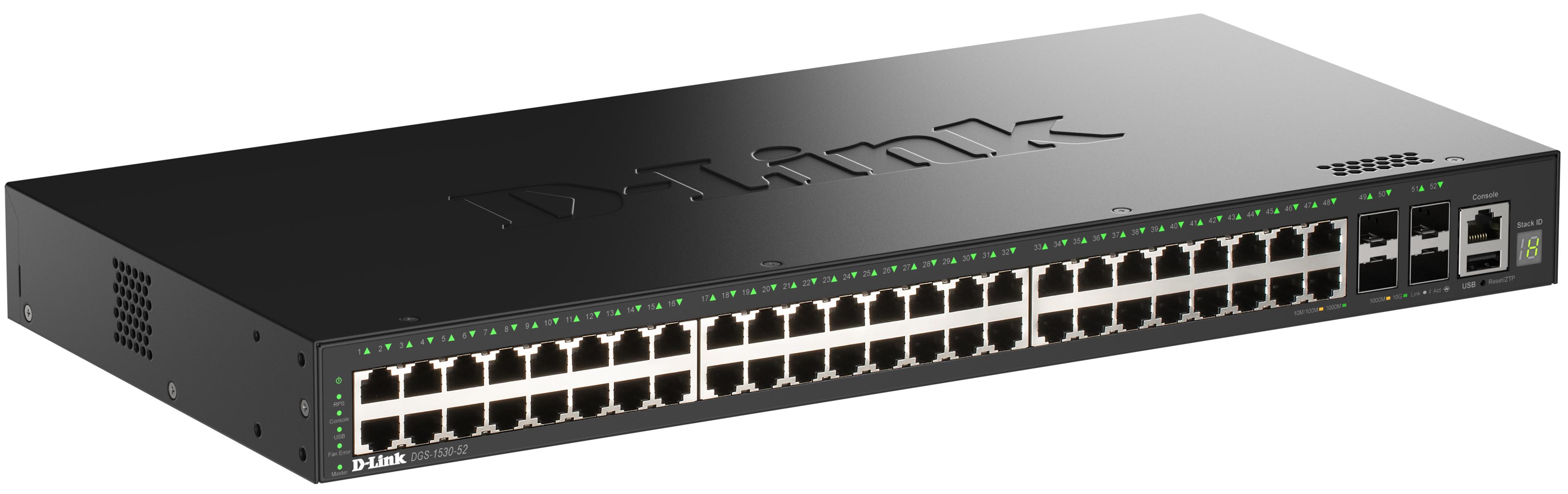 D-Link DGS-1530-52/E 52-port Switch