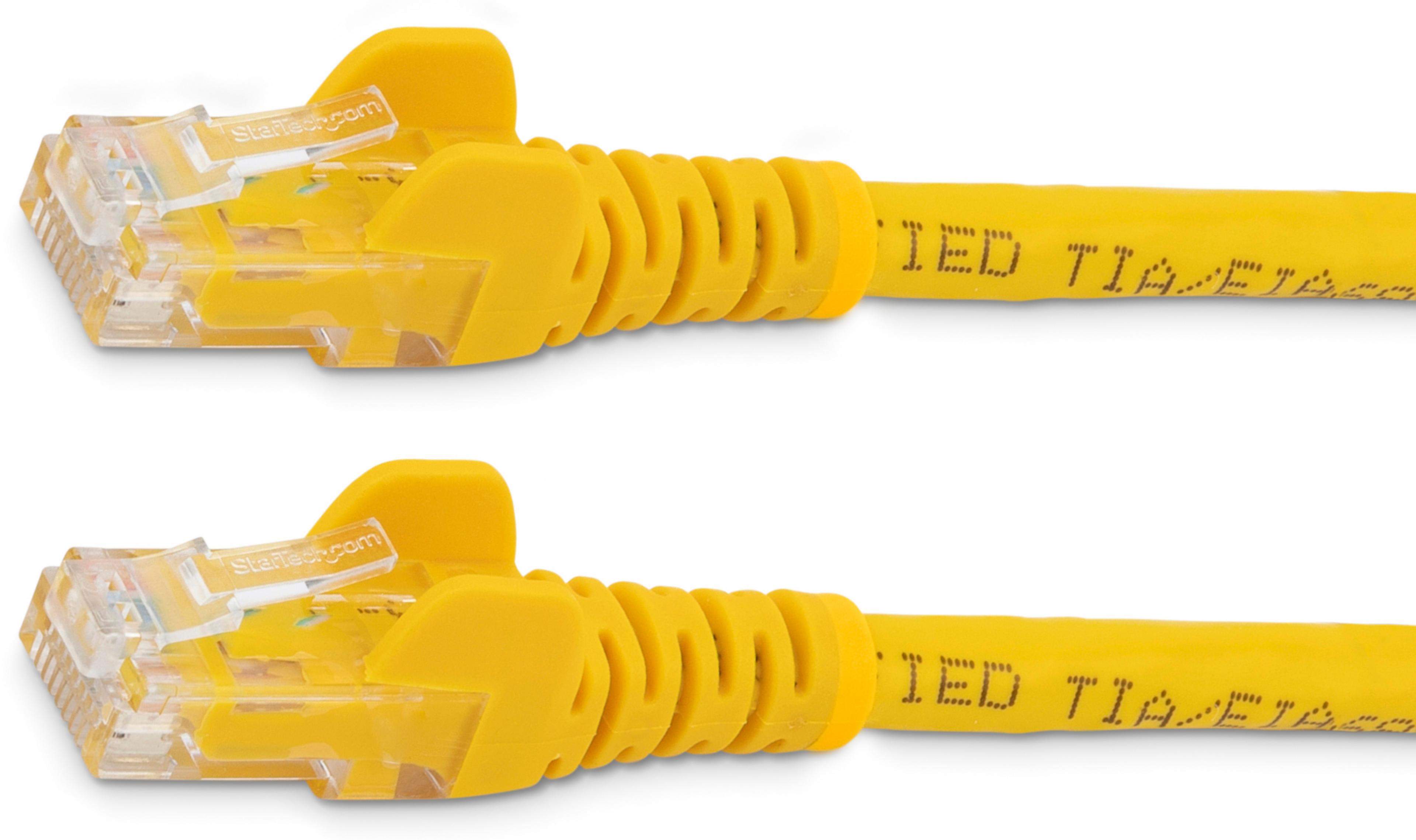 Patch Cable RJ45 U/UTP Cat6 3m Yellow
