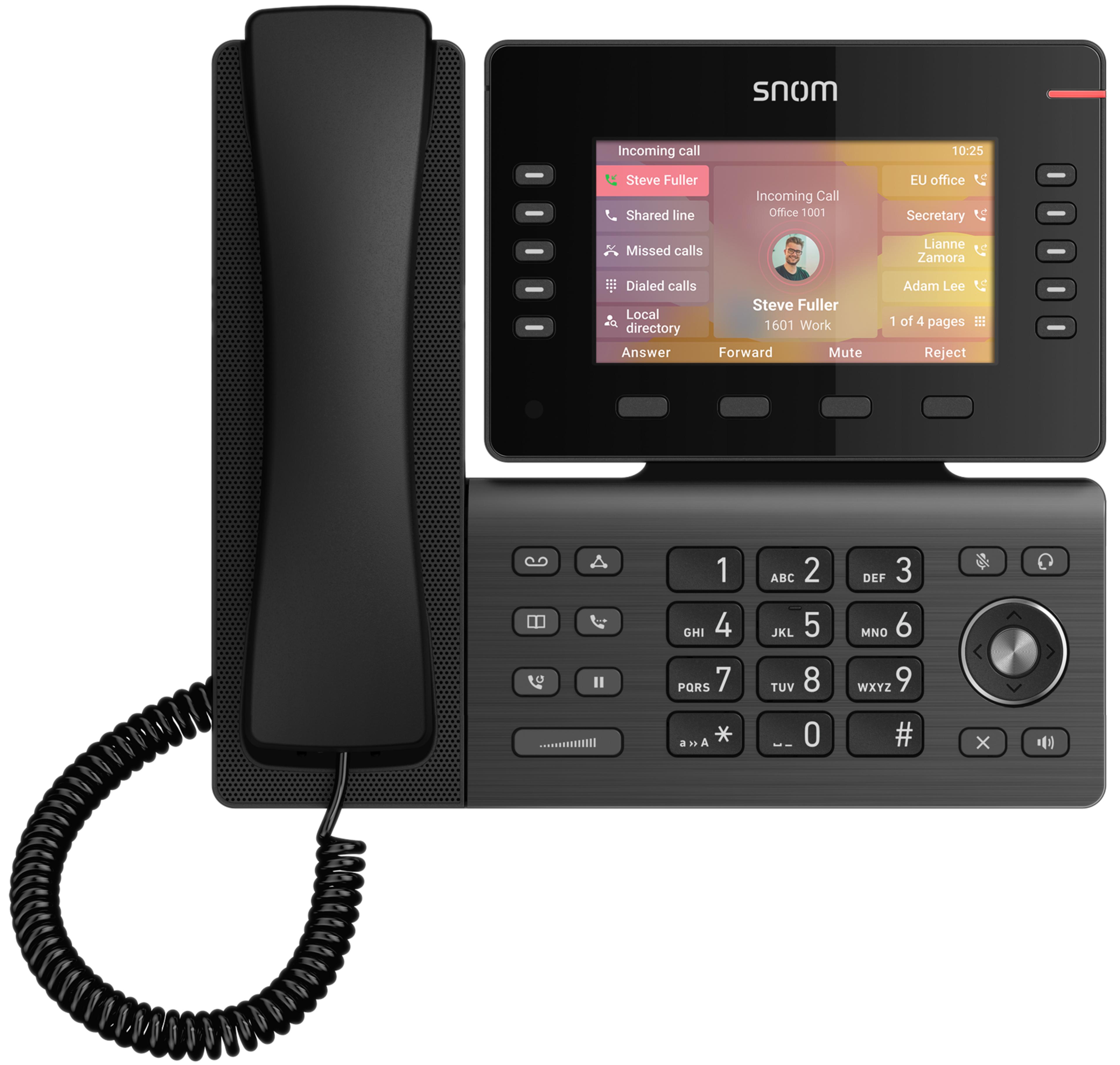 Snom D865 IP Desktop Telephone Black