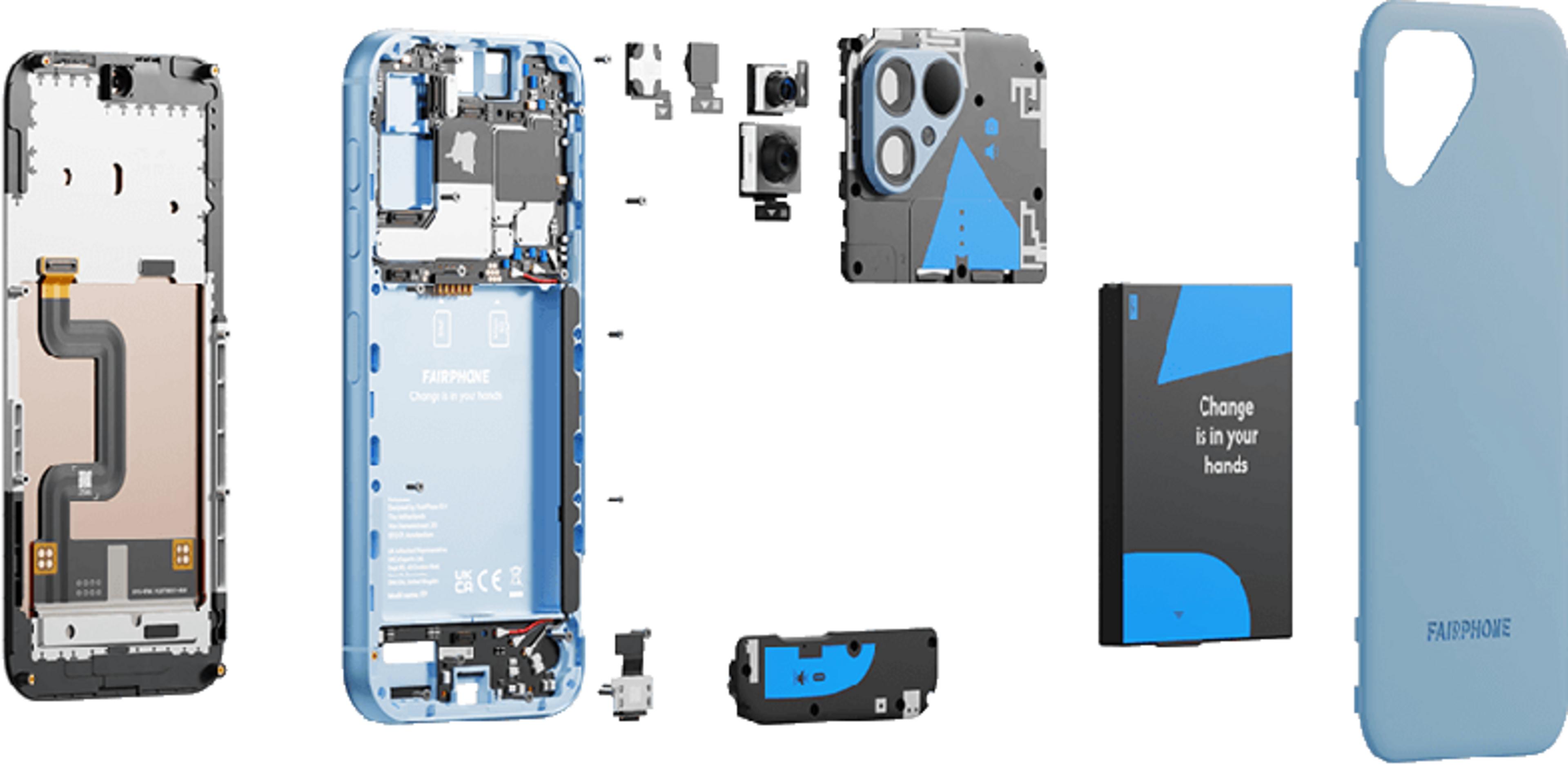 Fairphone 5 256GB Smartphone Sky Blue