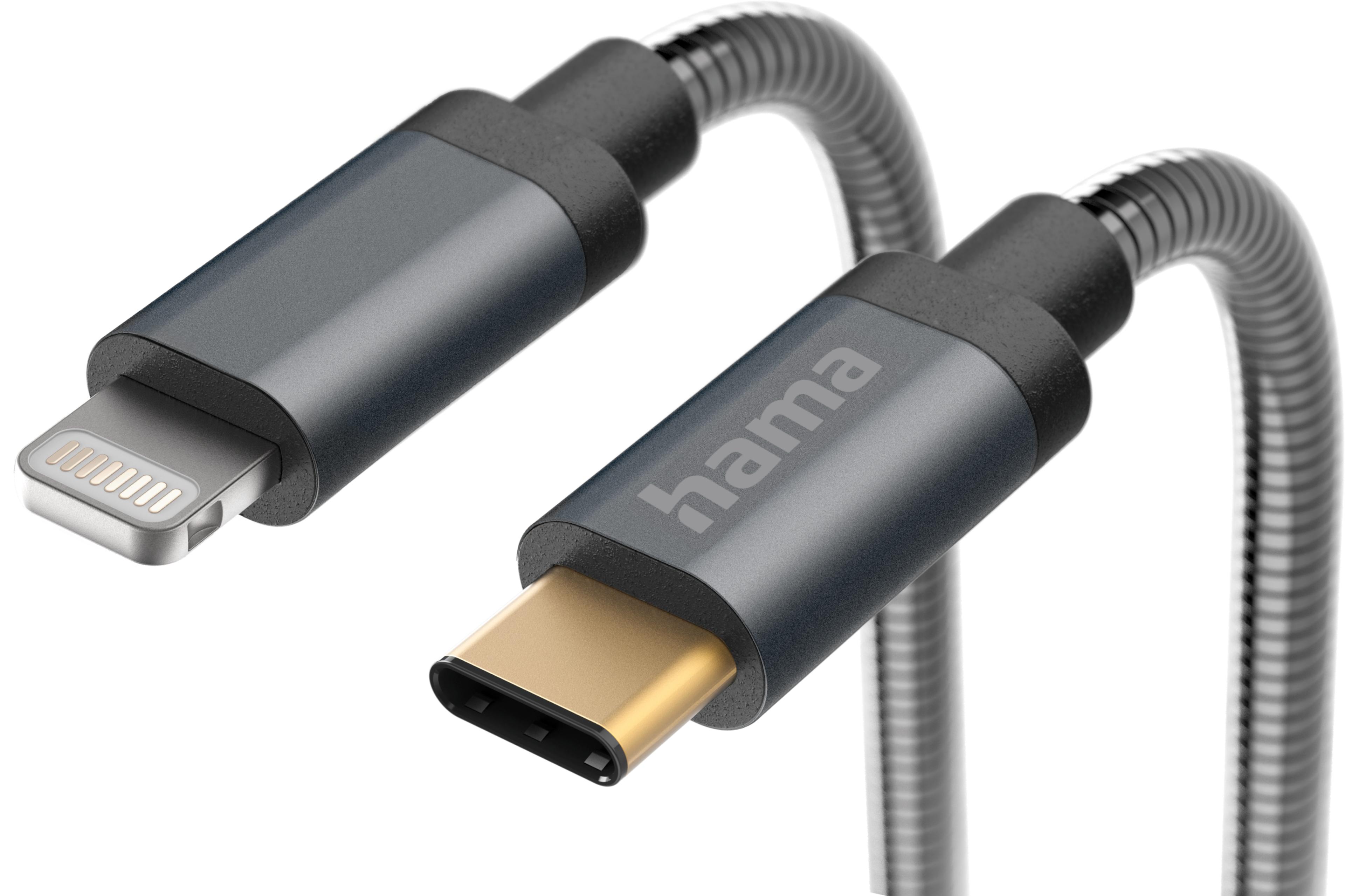 Hama USB-C - Lightning Cable 1.5m