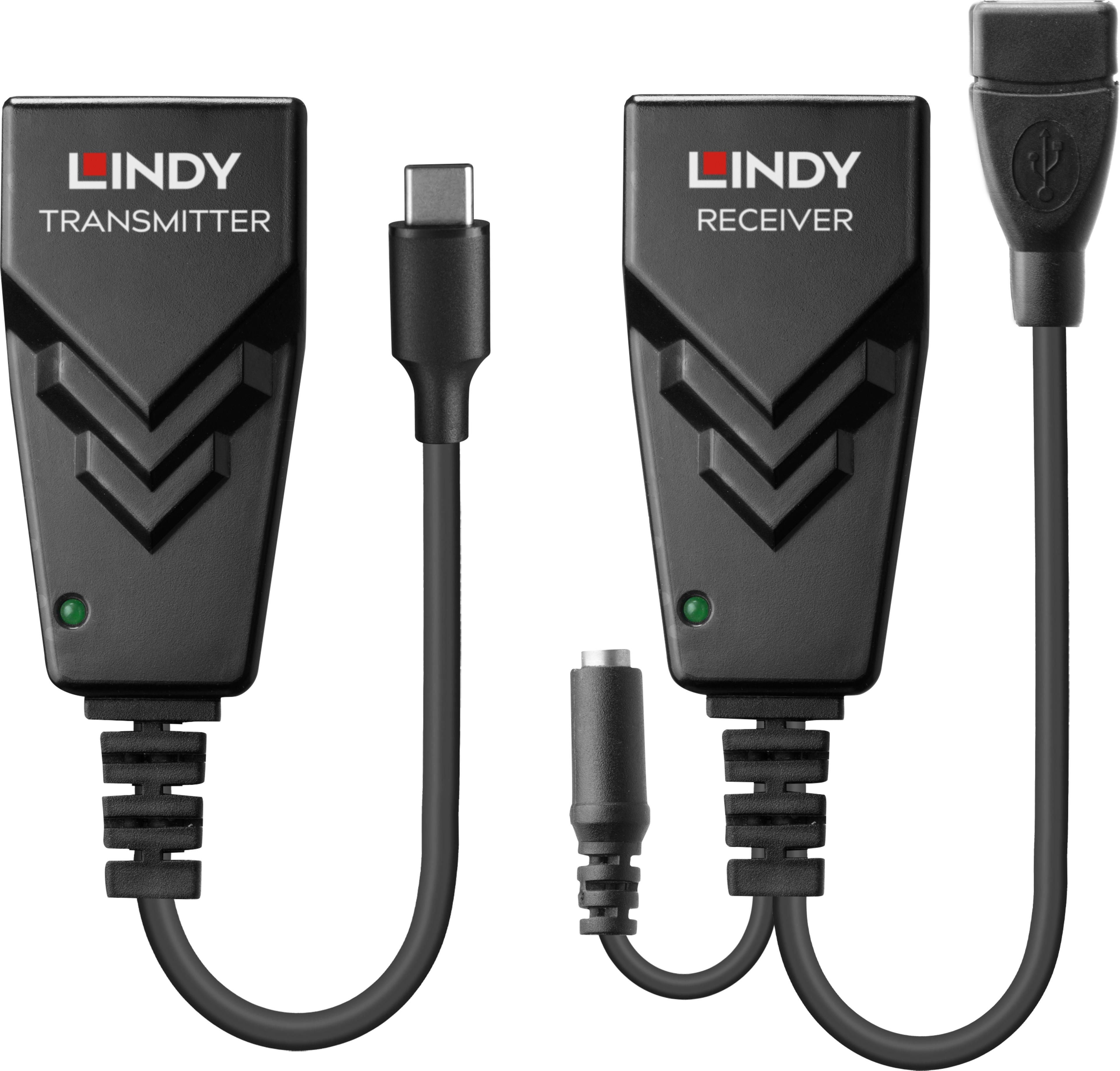 LINDY USB 2.0 Extender Cat6 up to 100m