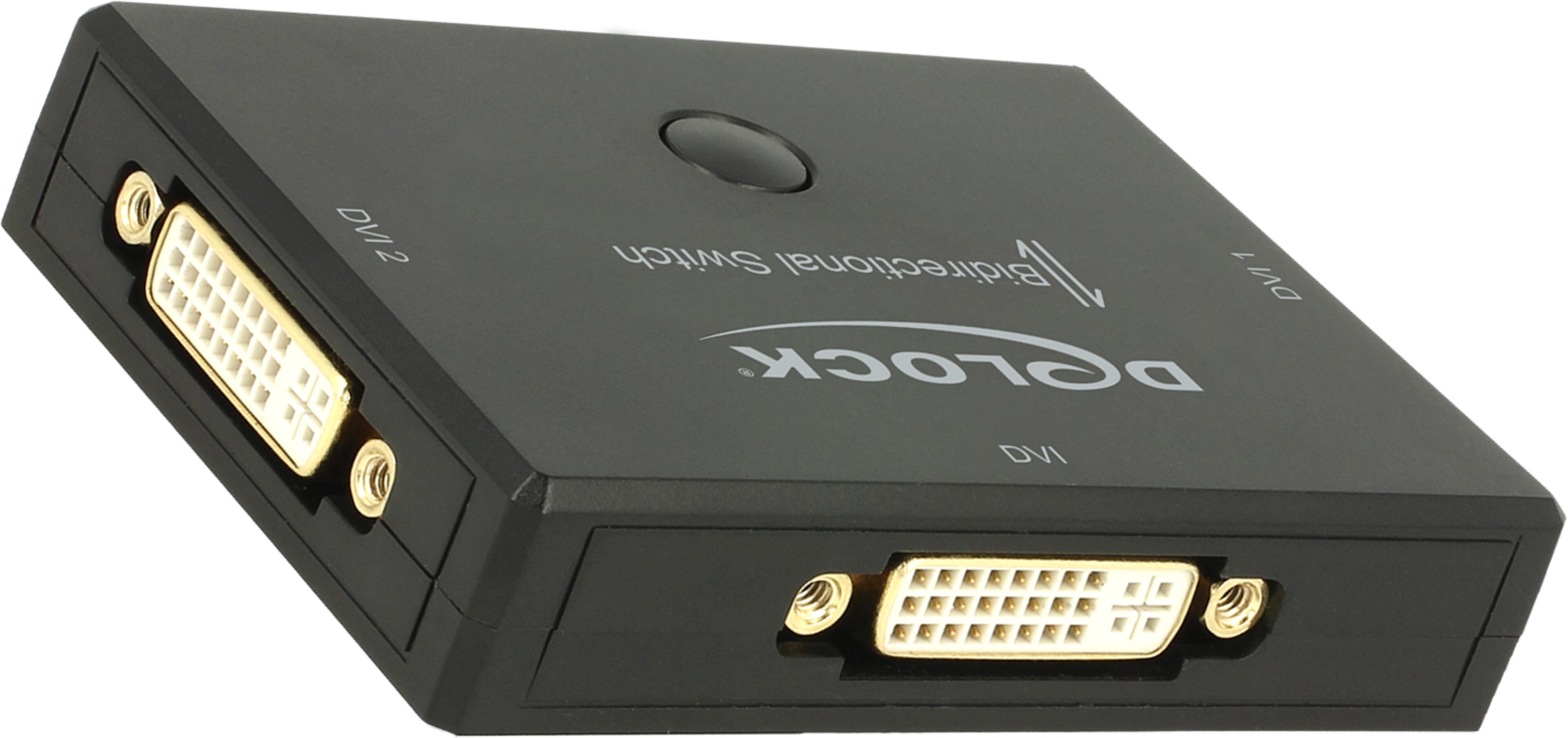 Delock DVI-I Splitter/Selector 1:2/2:1