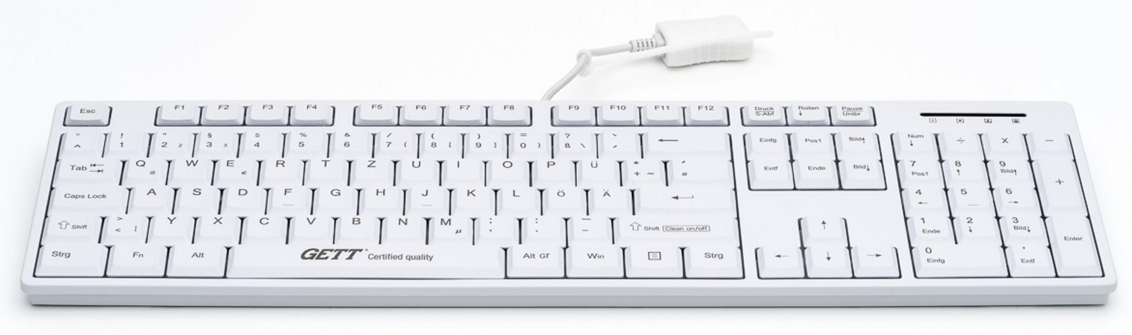 GETT GCQ CleanType Easy Basic Tastatur w