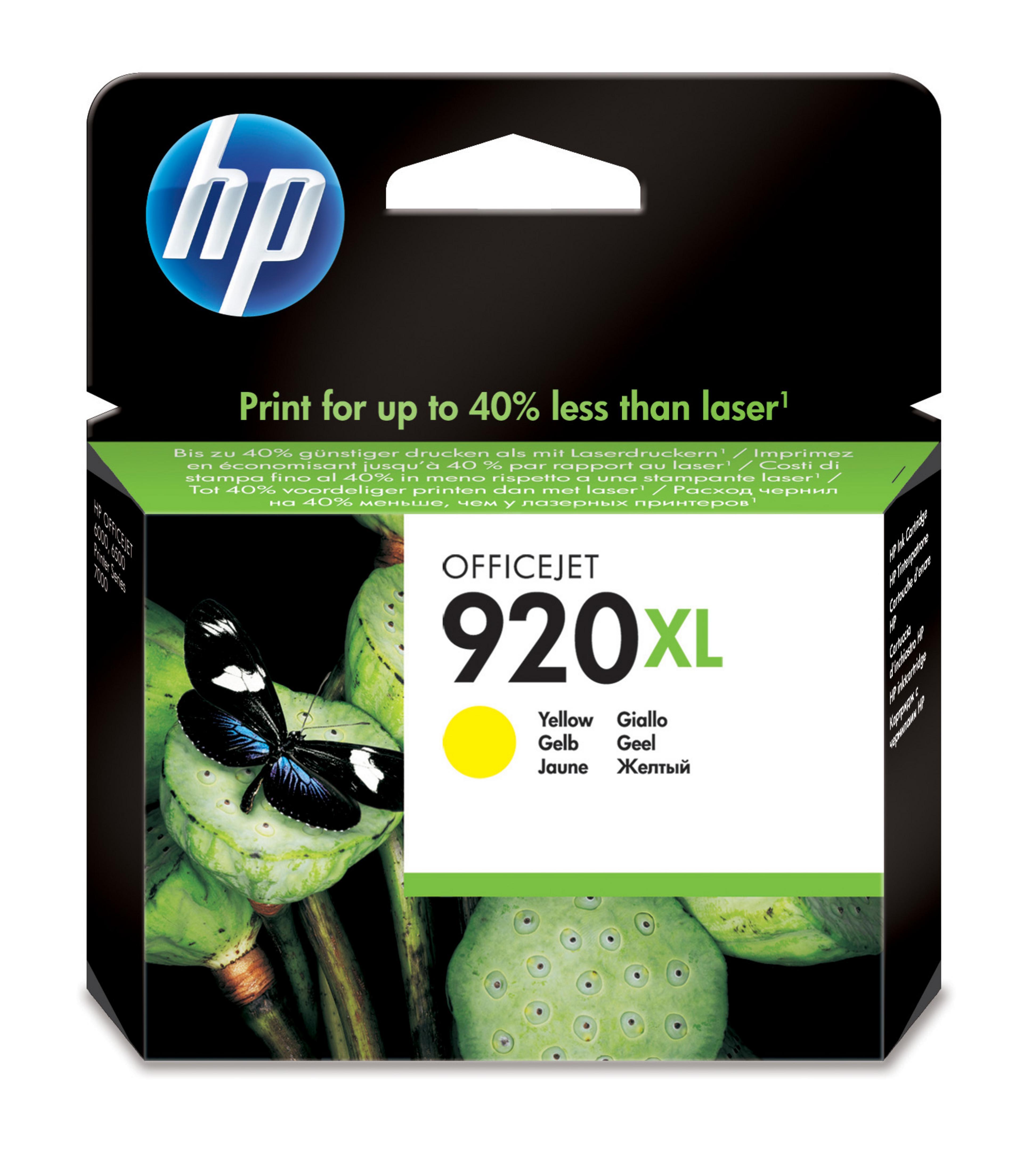 HP 920XL Tinte gelb