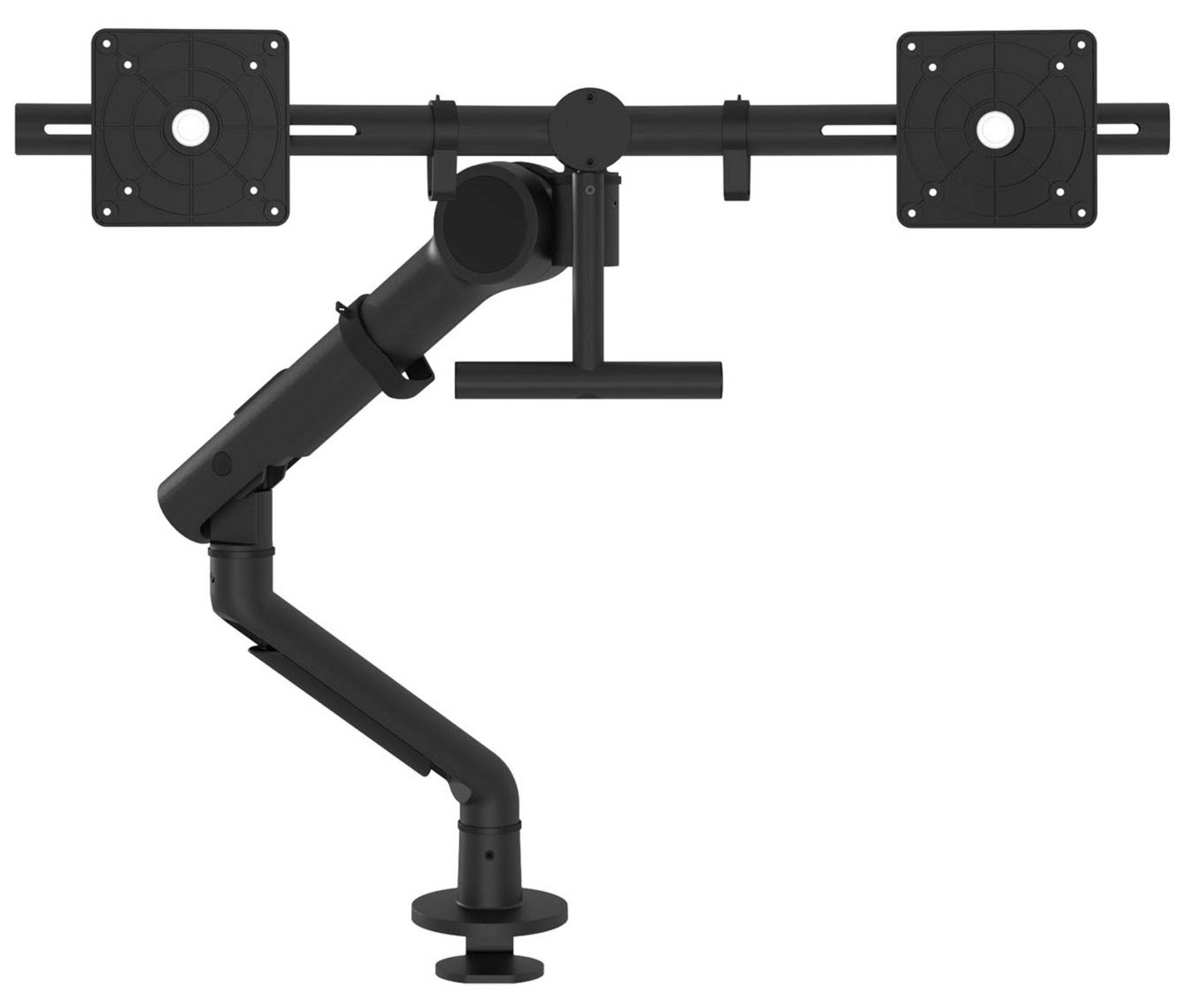 Dataflex Viewgo Pro Dual Desk Mount Blk