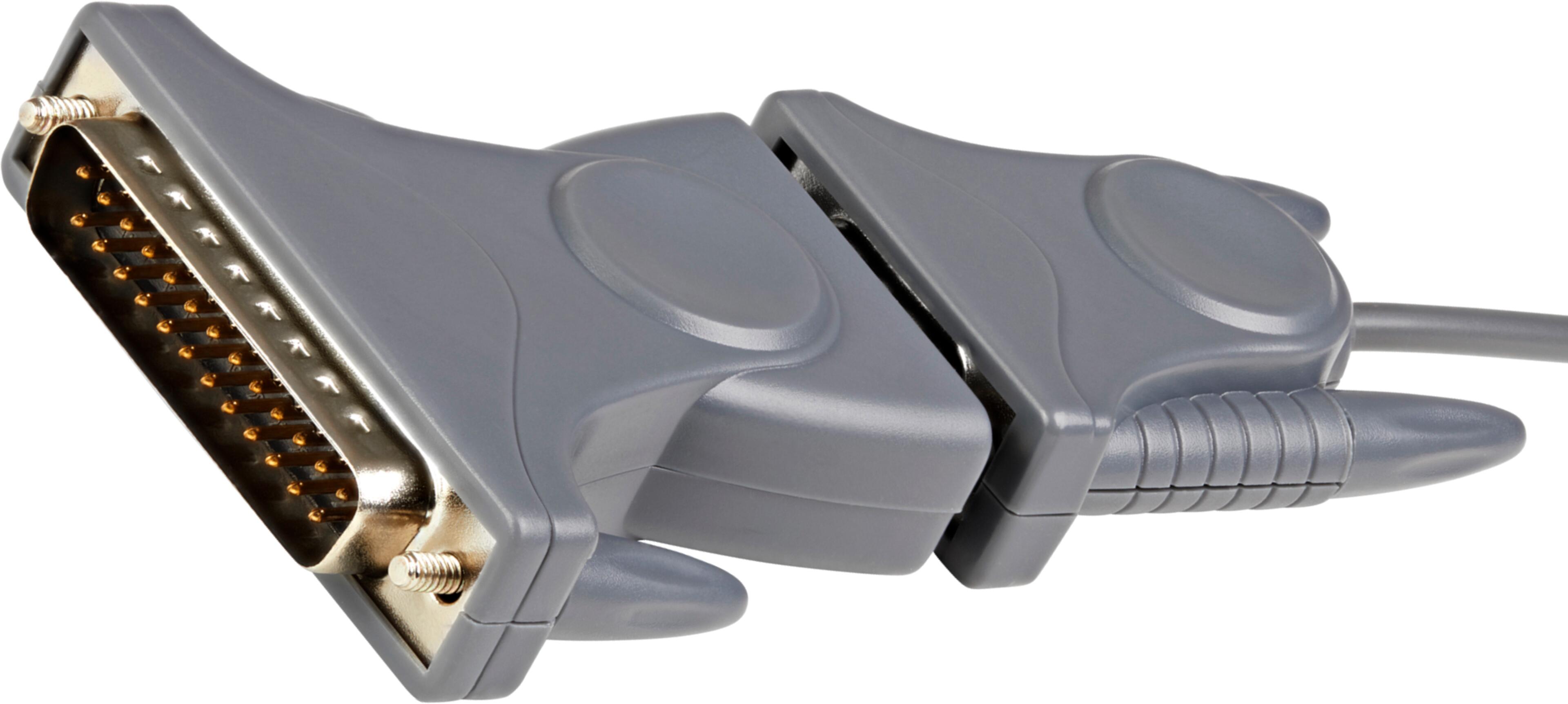 Adapter DB9+DB25/m - USB-A/m 0.9m