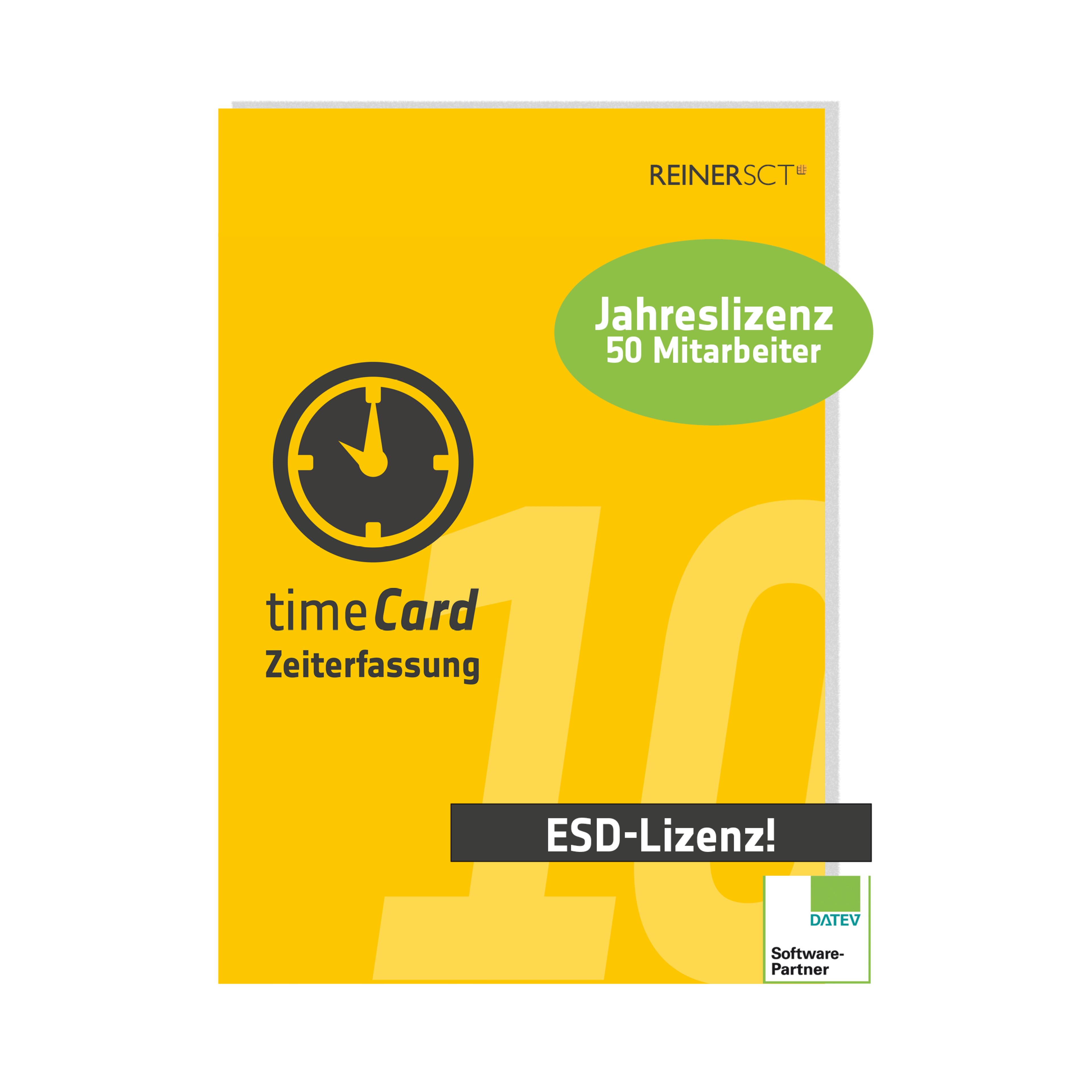REINER SCT timeCard ZE Jahres-LZ 50 MA