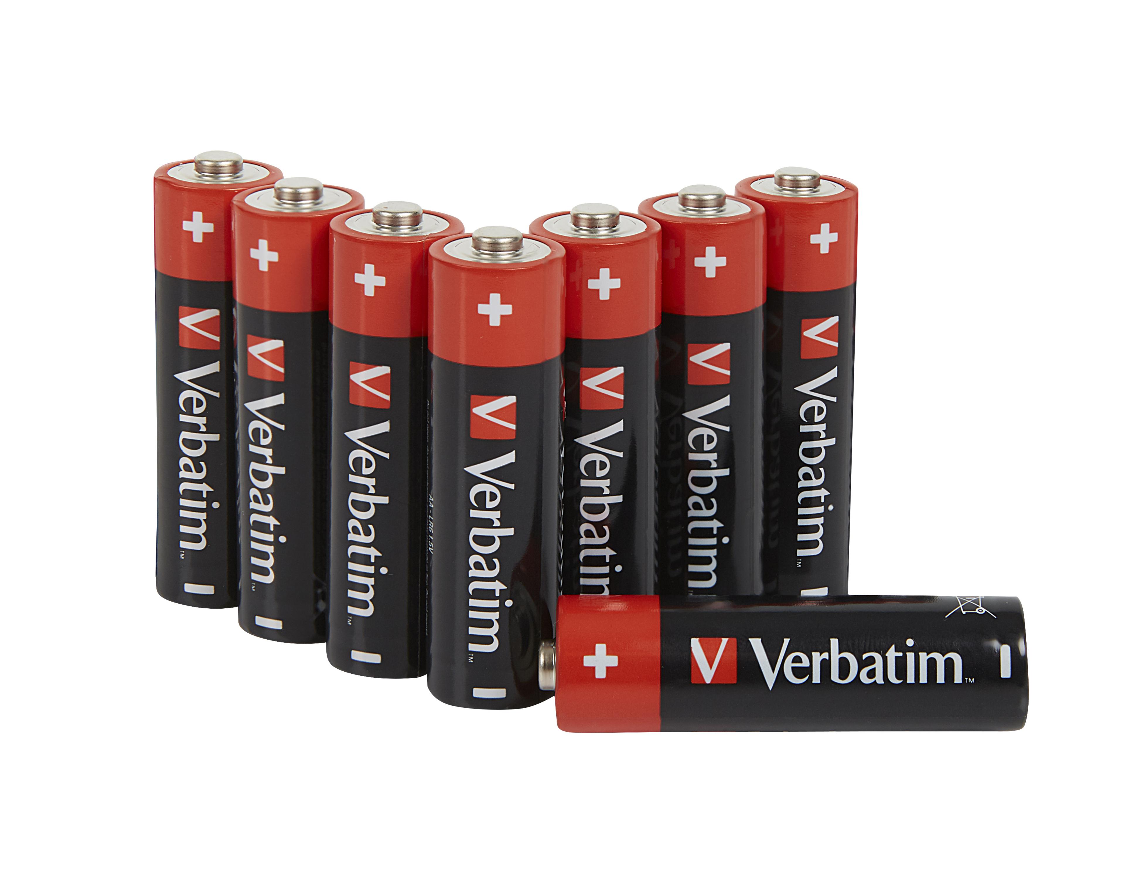 Verbatim LR6 Alkaline Batterie 8 St