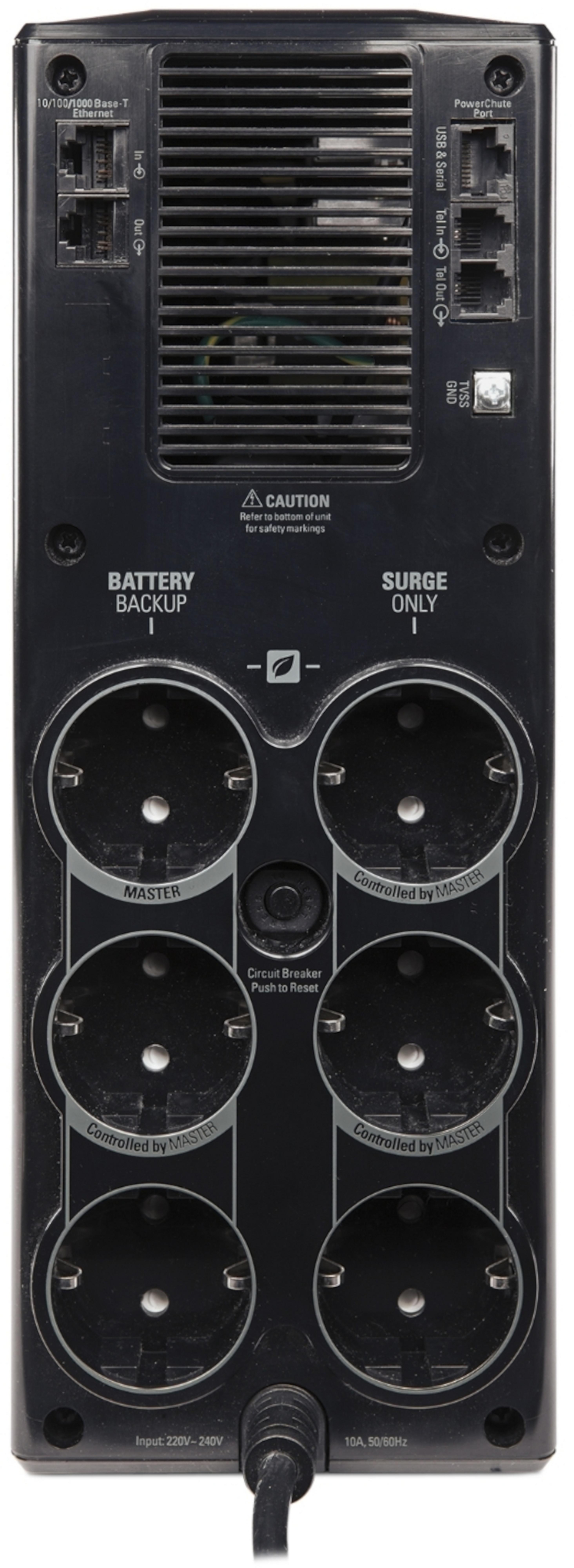 APC Back-UPS Pro 1200 UPS (DIN/Schuko)