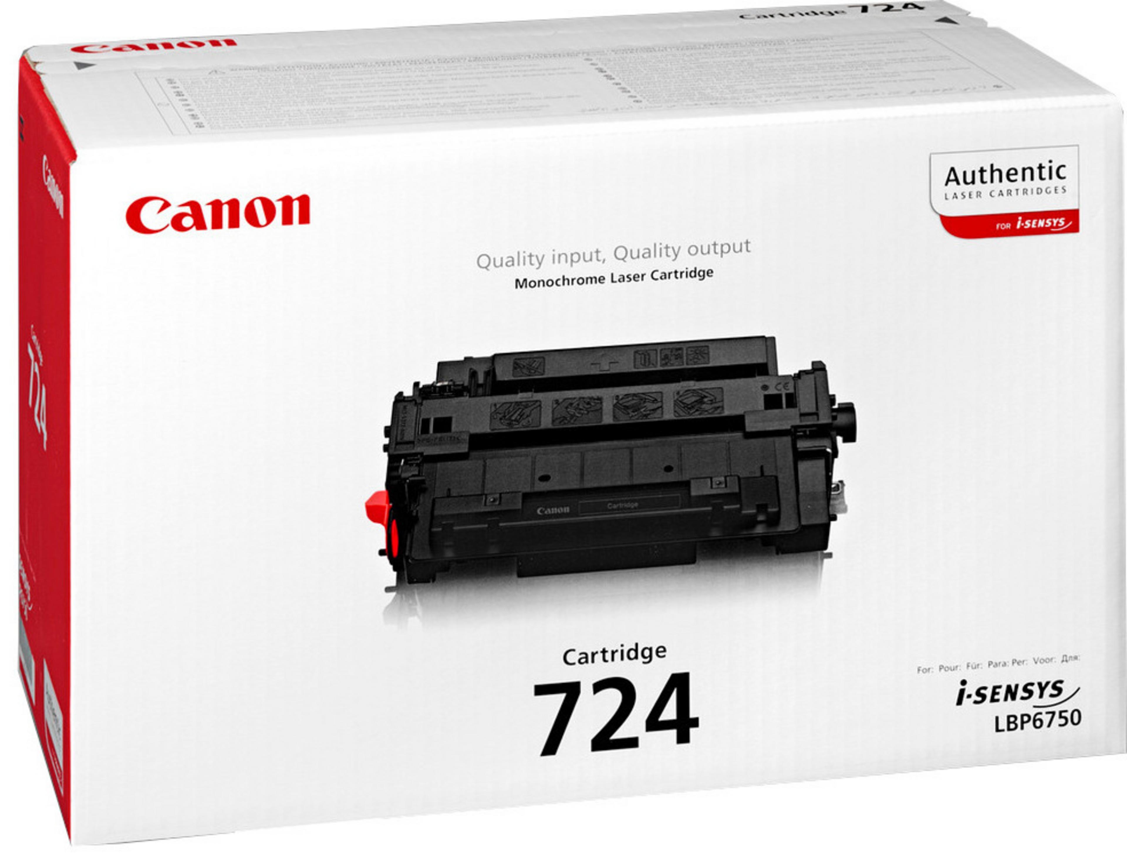 Canon 724 Toner Black