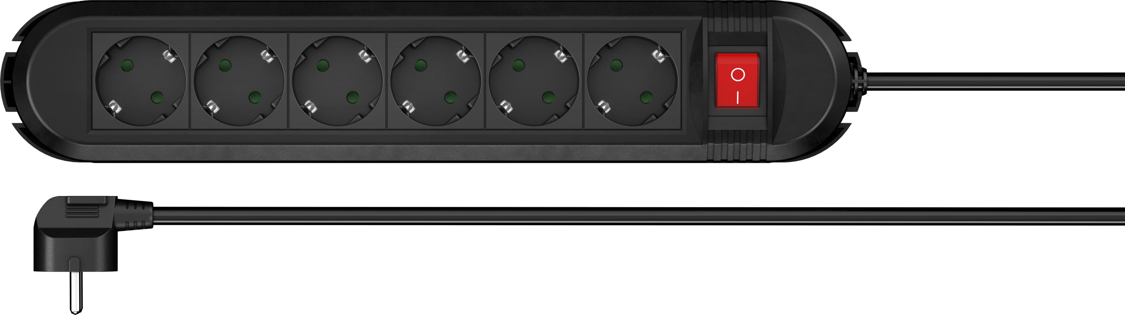 Power Strip 6-way 3m w/ Switch