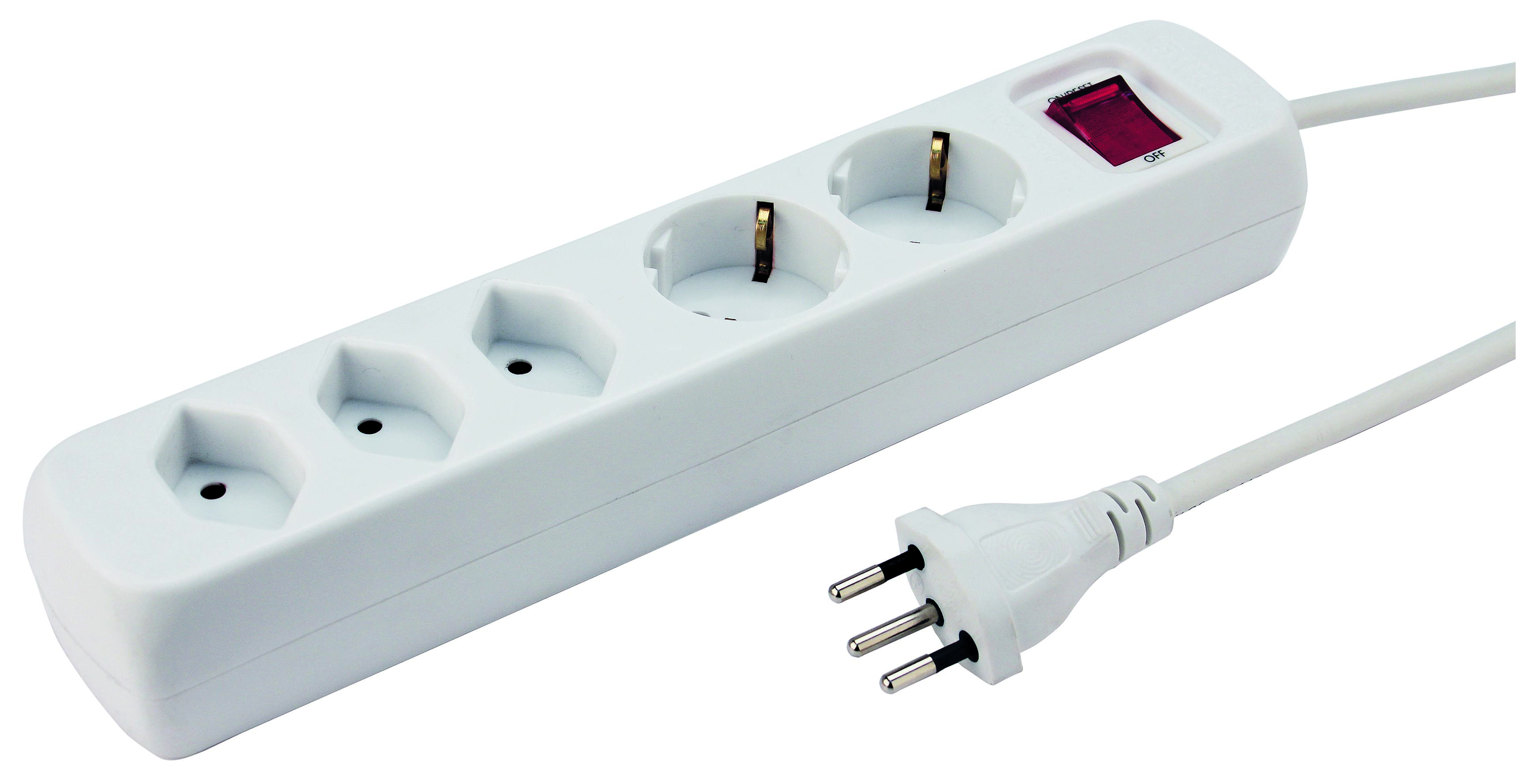 Steffen POWER EASY 3xT13 + 2xCEE7/4 1,5m