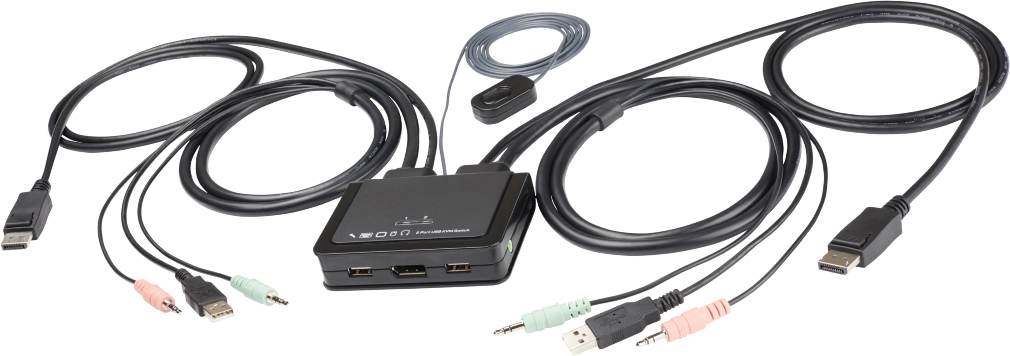 StarTech KVM Switch 2-port DisplayPort