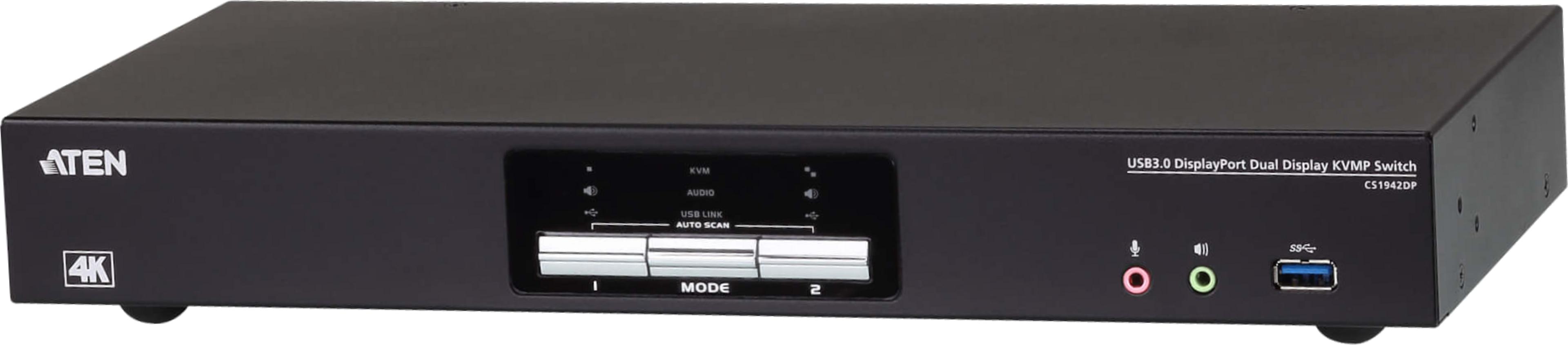 ATEN KVM-Switch DP DualHead 2-Port