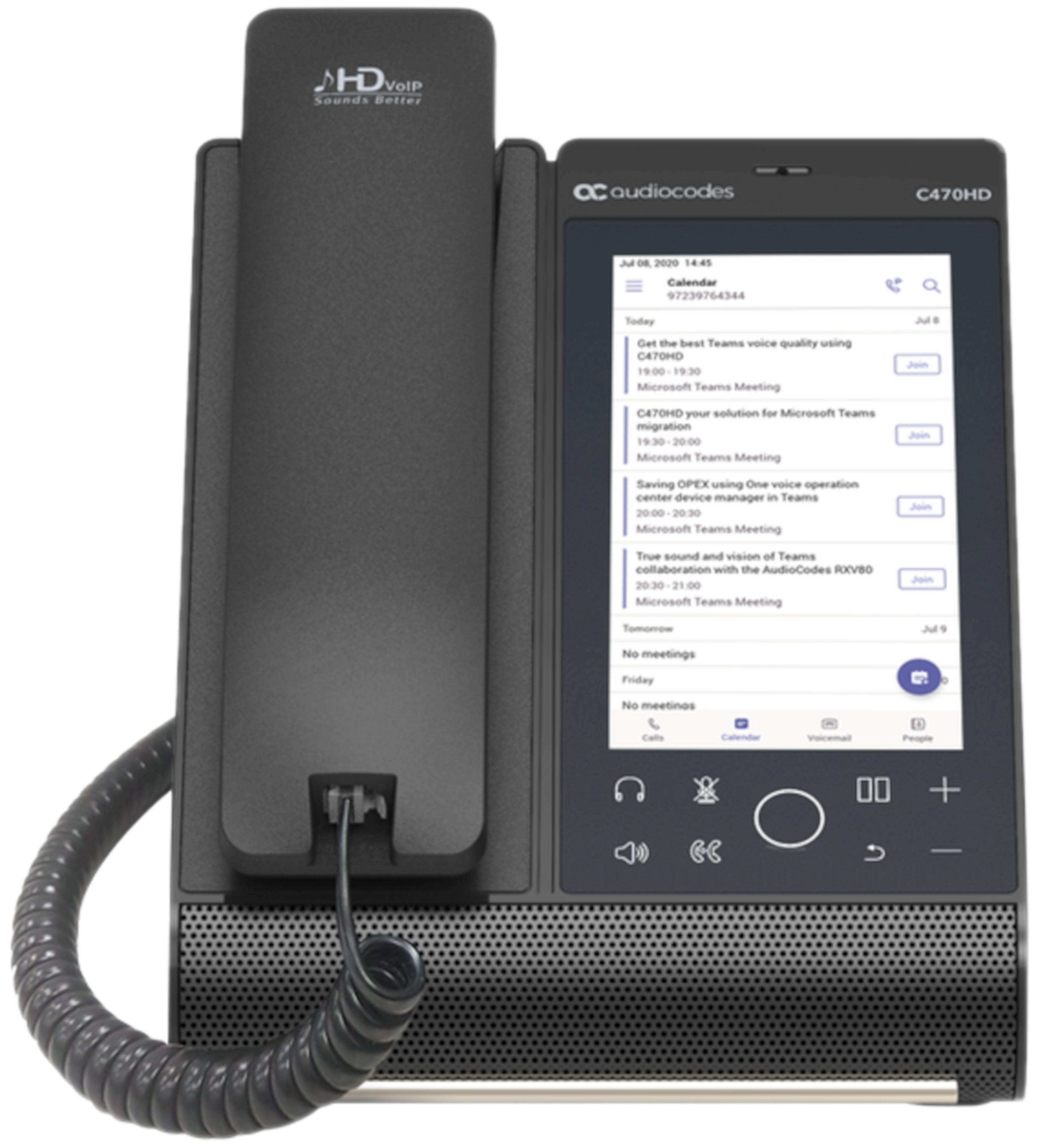AudioCodes C470HD Teams IP Phone PoE