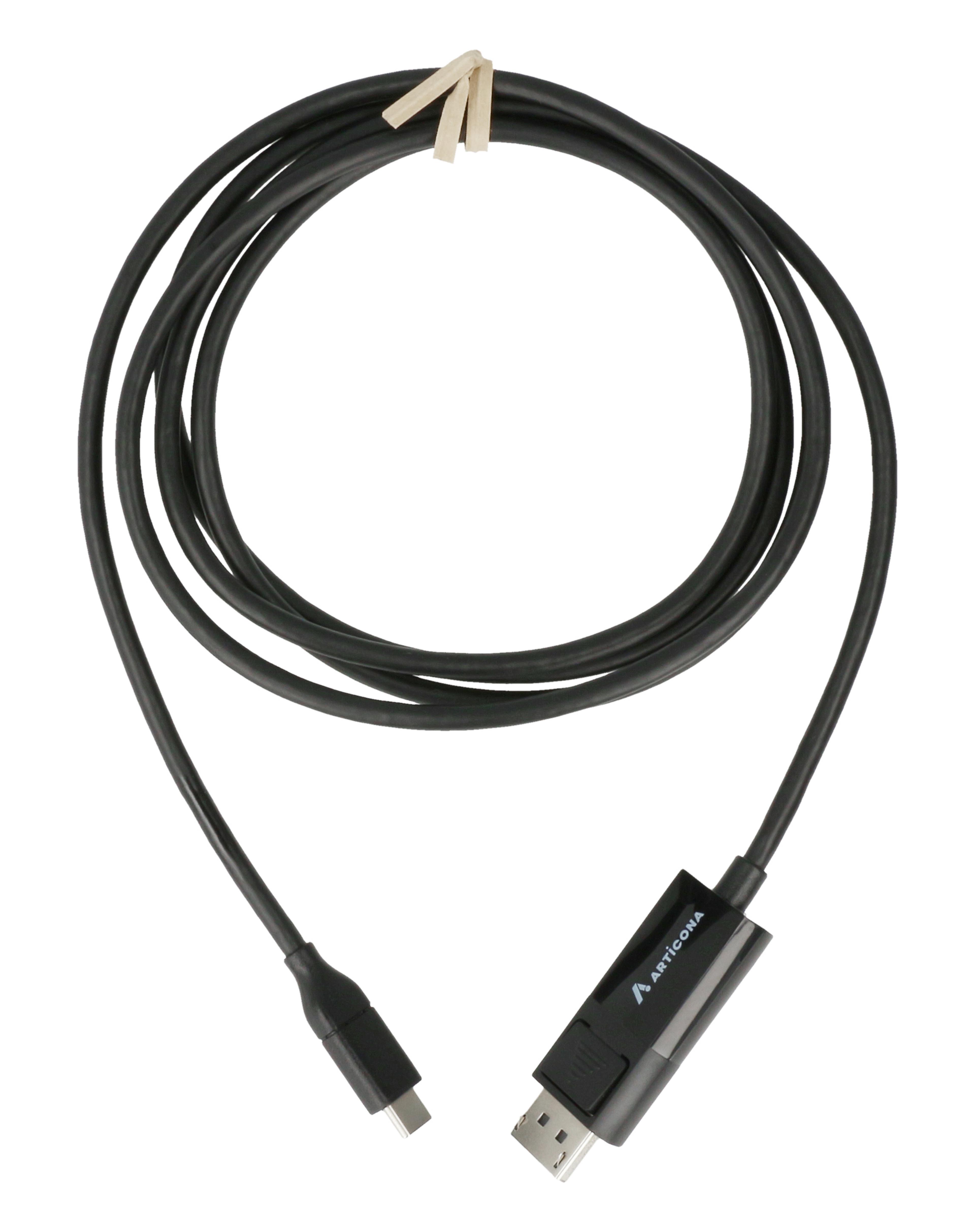 USB-C - DisplayPort m/m kábel 1,8m