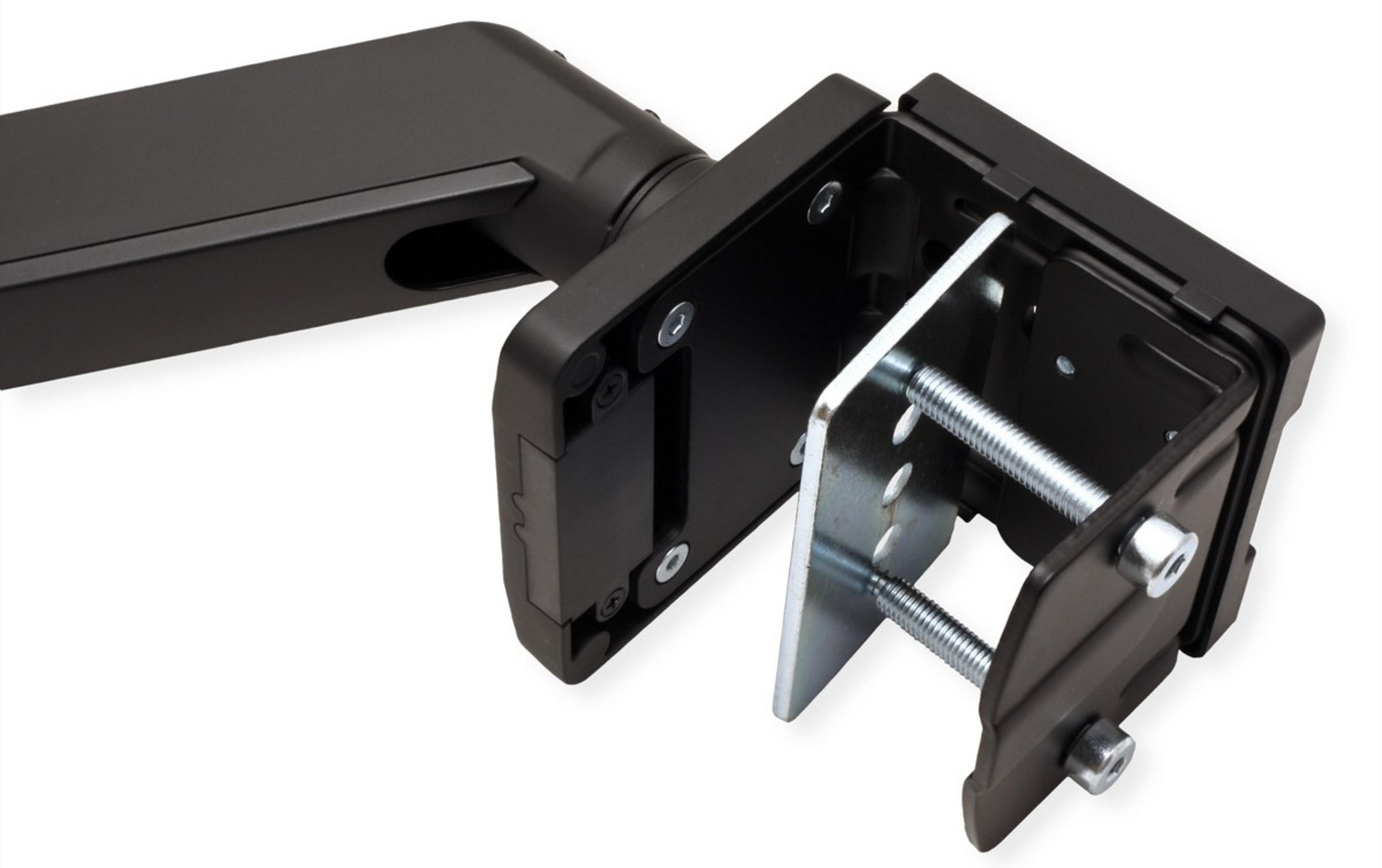 ROLINE LCD Monitor Arm w/ Clamp Black