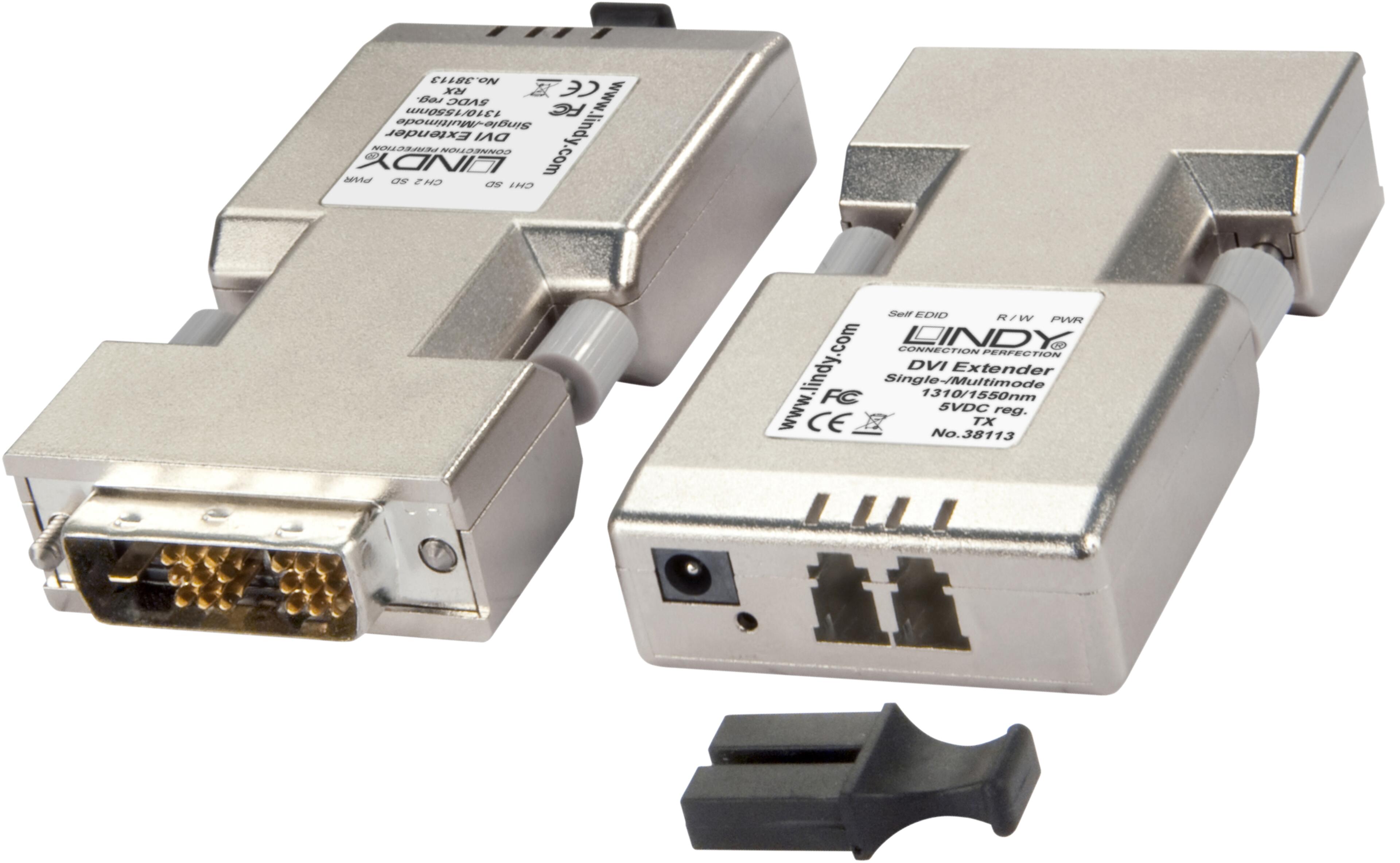 LINDY 1500m LWL DVI-D Extender