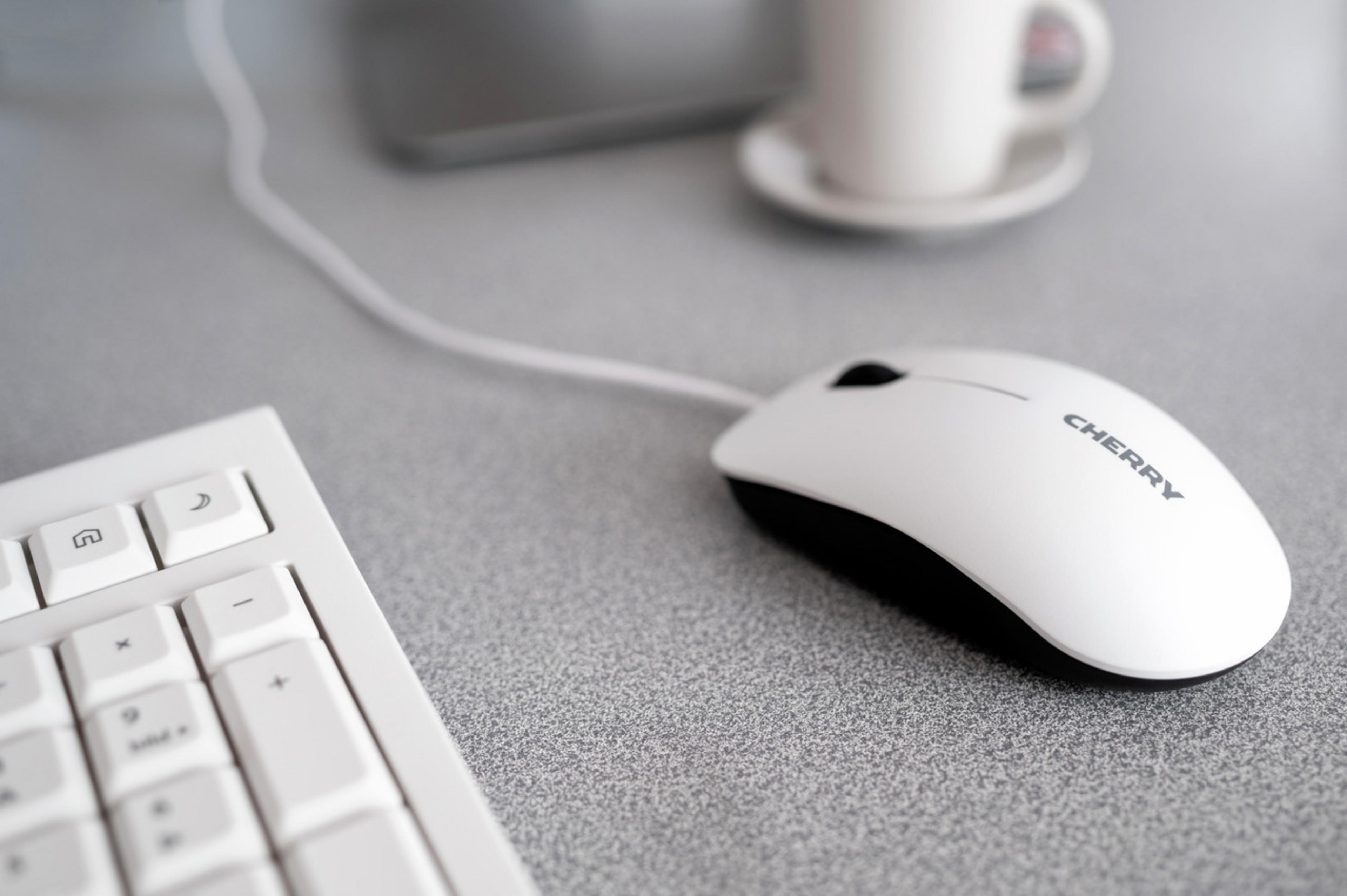 CHERRY MC 1000 Mouse White/Grey