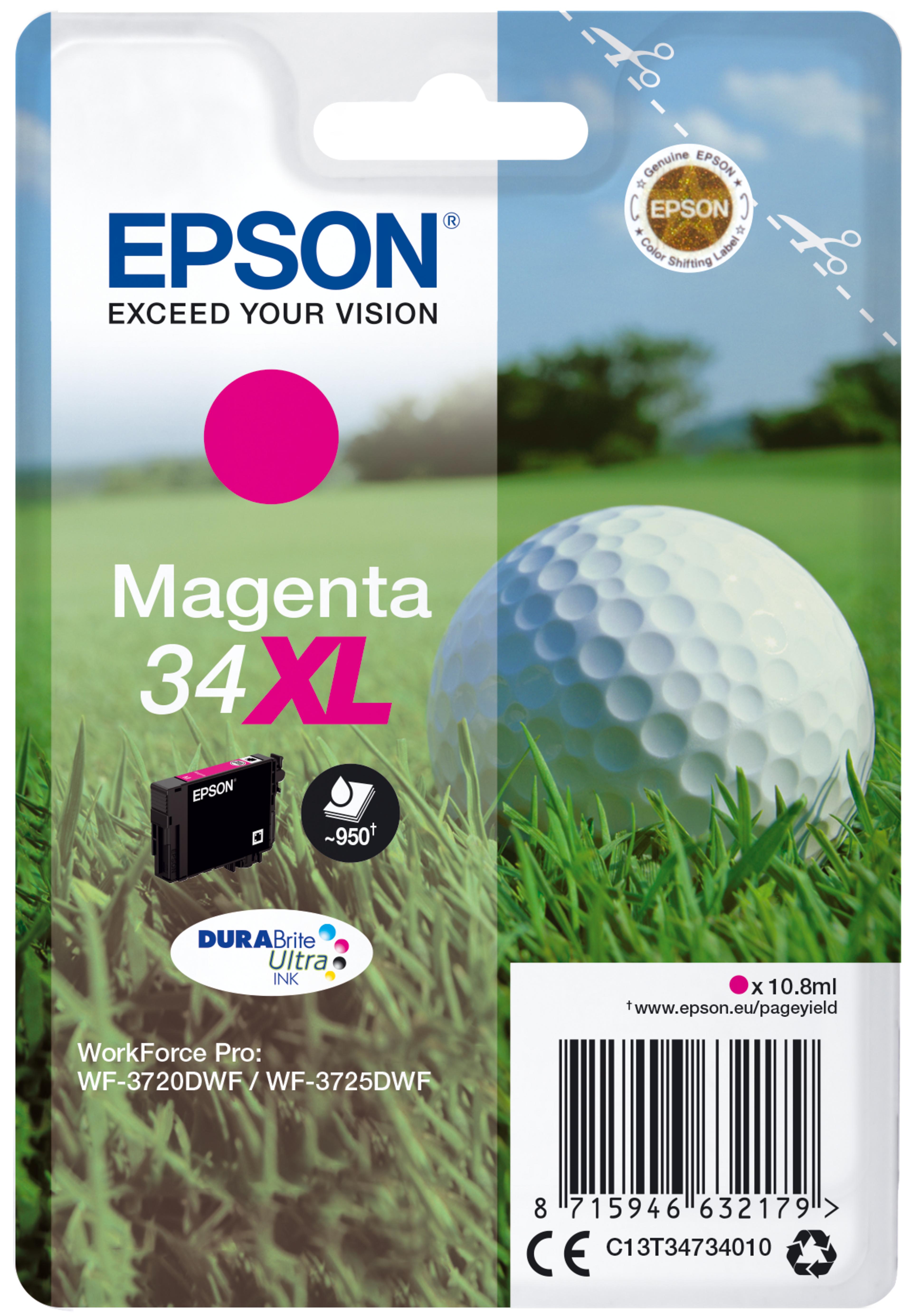 Epson 34XL Ink Magenta