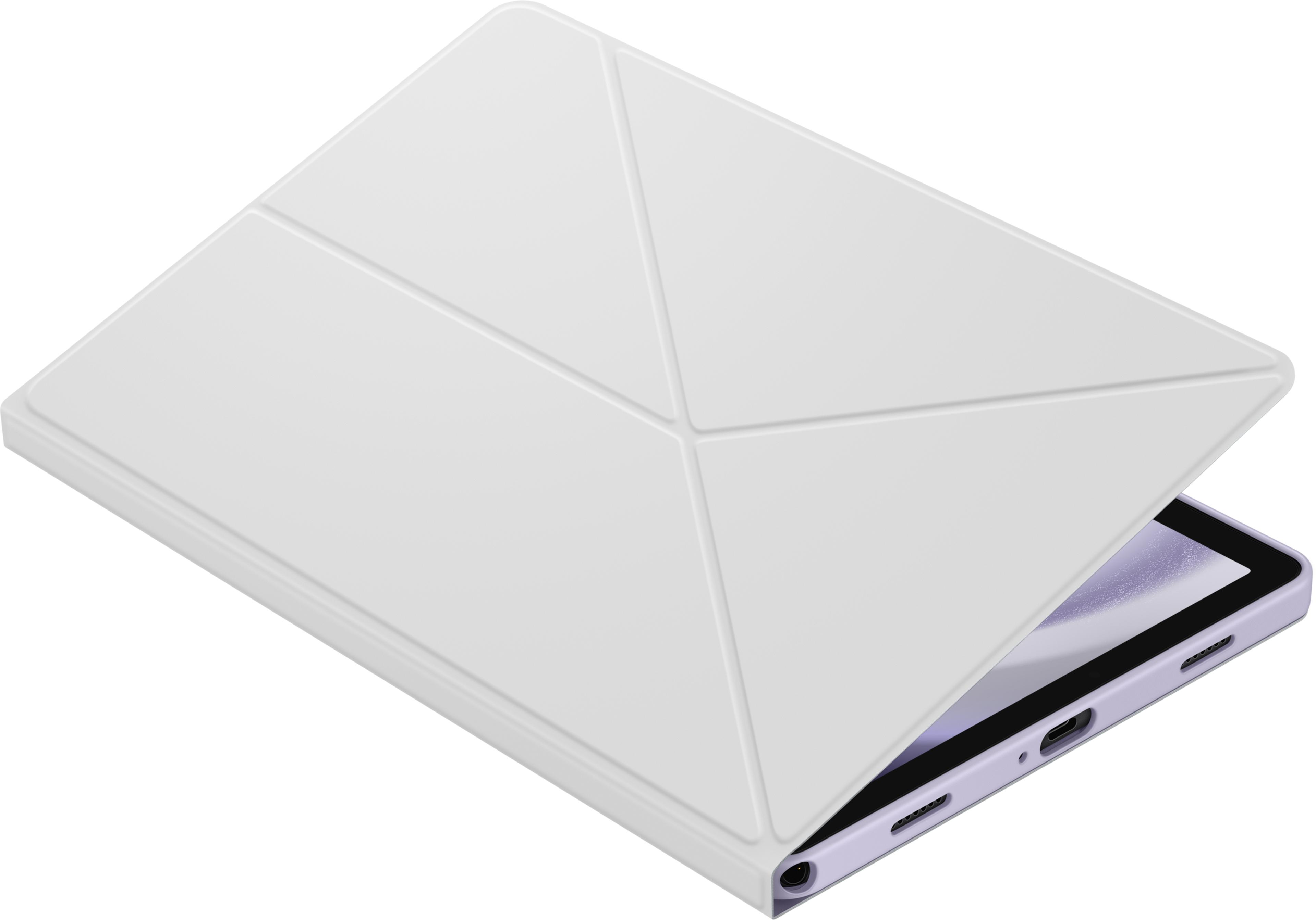 Samsung Galaxy Tab A9+ Book Cover white