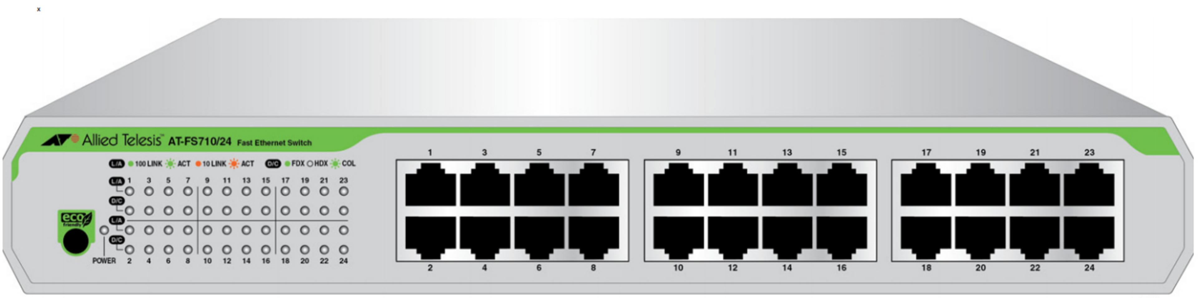 Switch Allied Telesis AT-FS710/24
