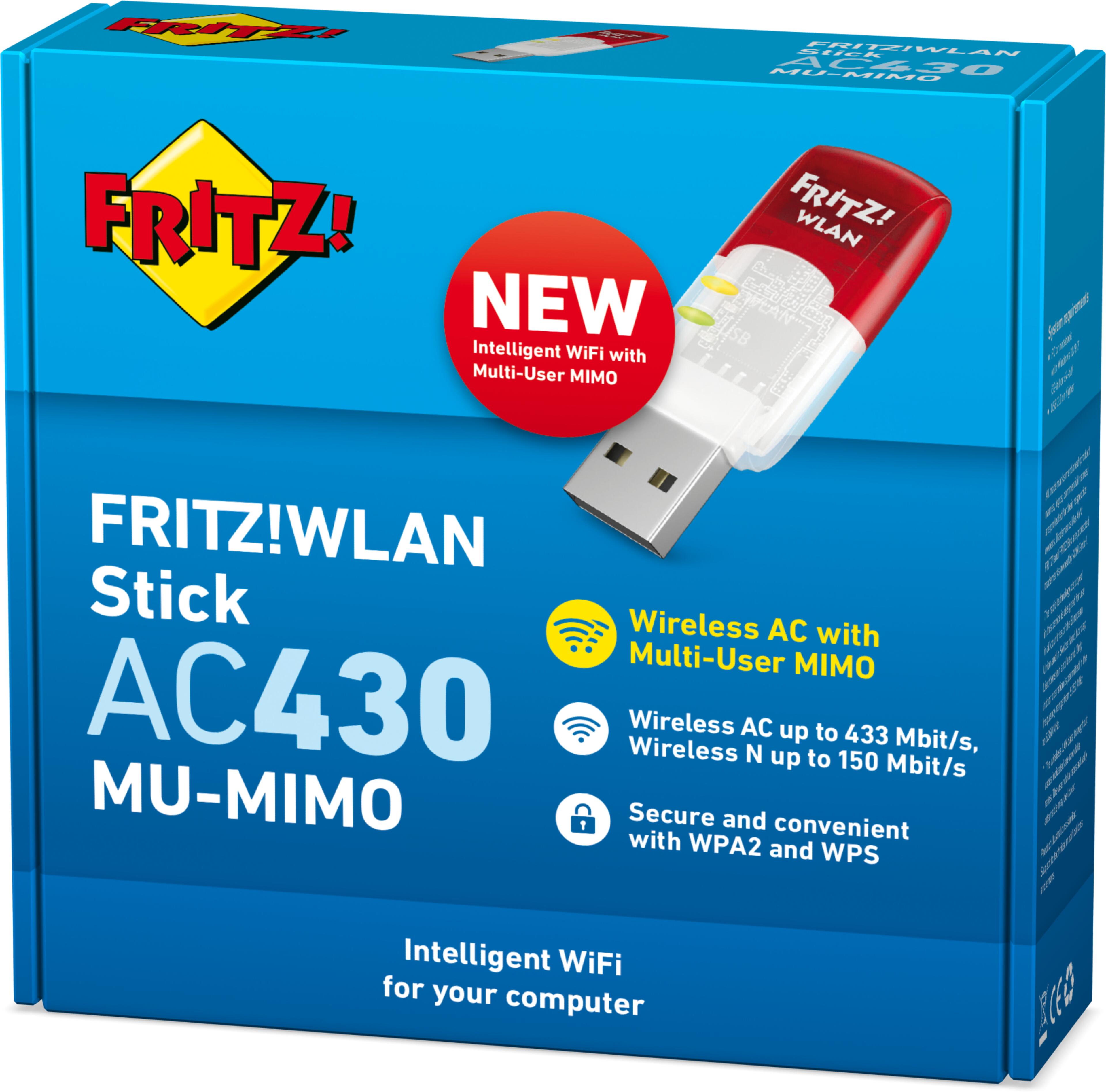 AVM FRITZ!WLAN AC 430 MU-MIMO Stick