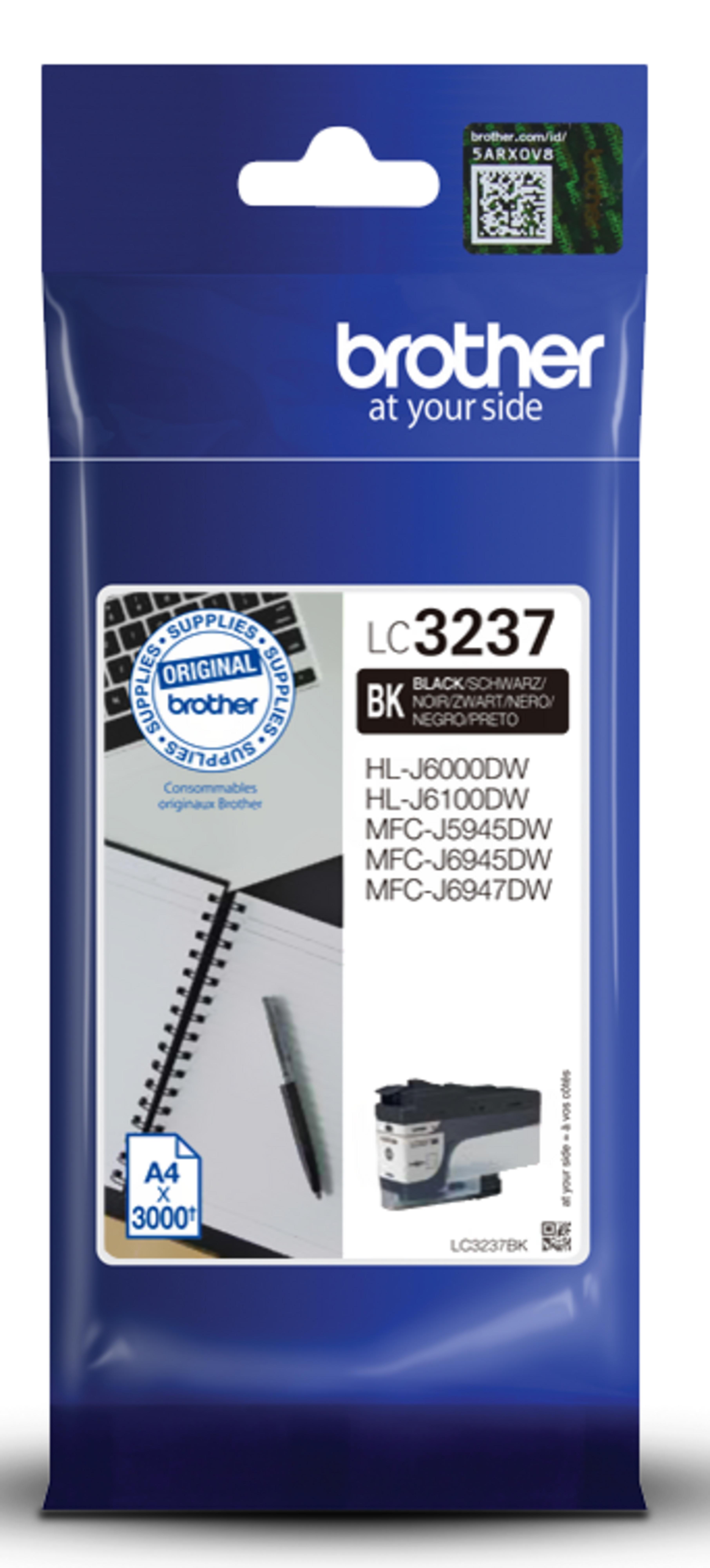 Brother LC-3237BK Ink Black