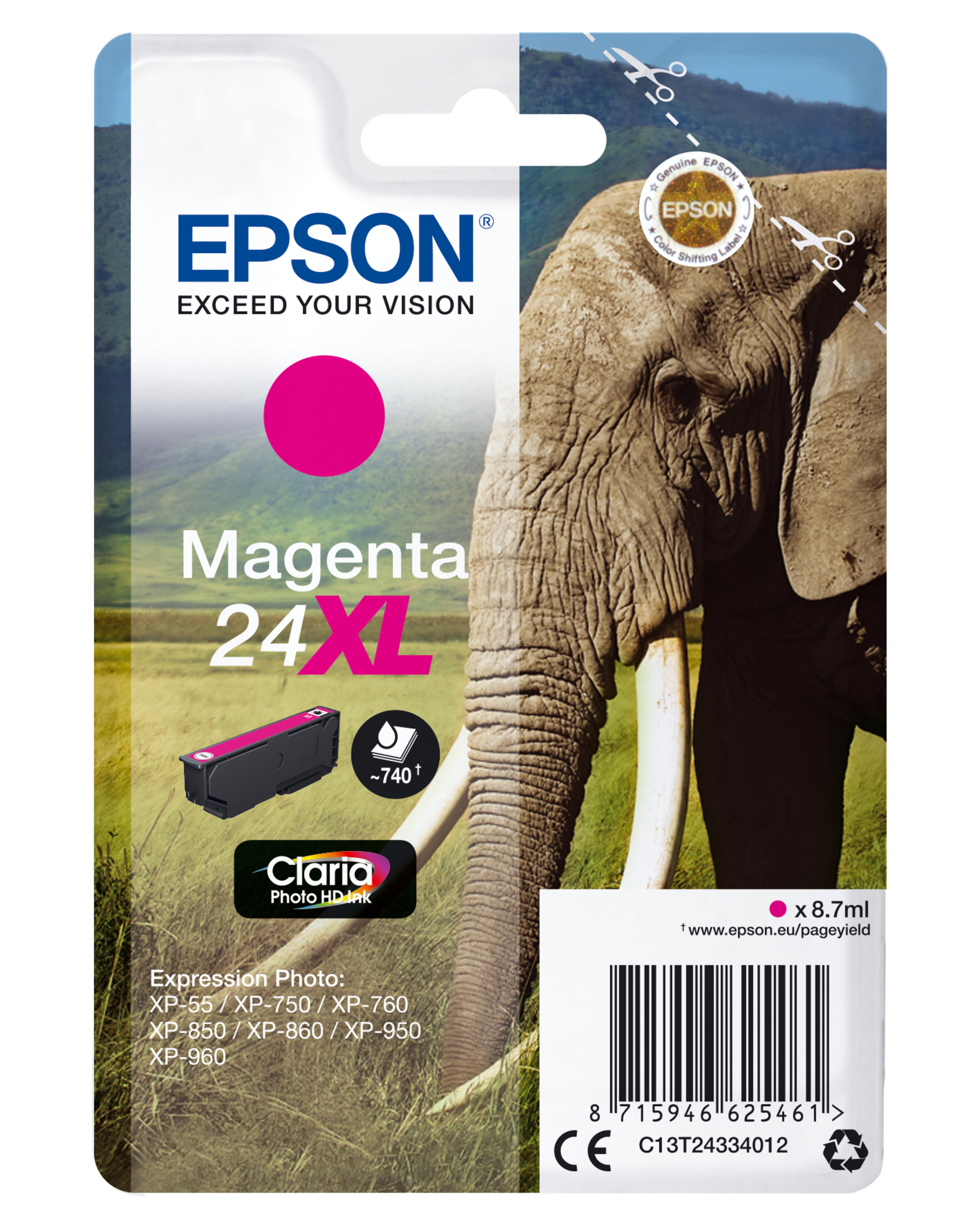 Epson 24XL Ink Magenta