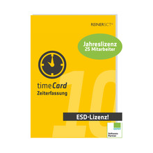 REINER SCT timeCard ZE Jahres-LZ 25 MA