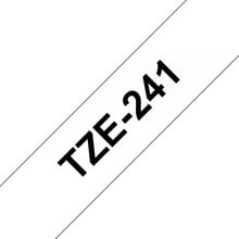 Brother Taśma TZe-241 18mmx8m, biała