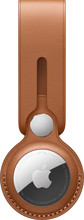 Correa de piel Apple AirTag marrón